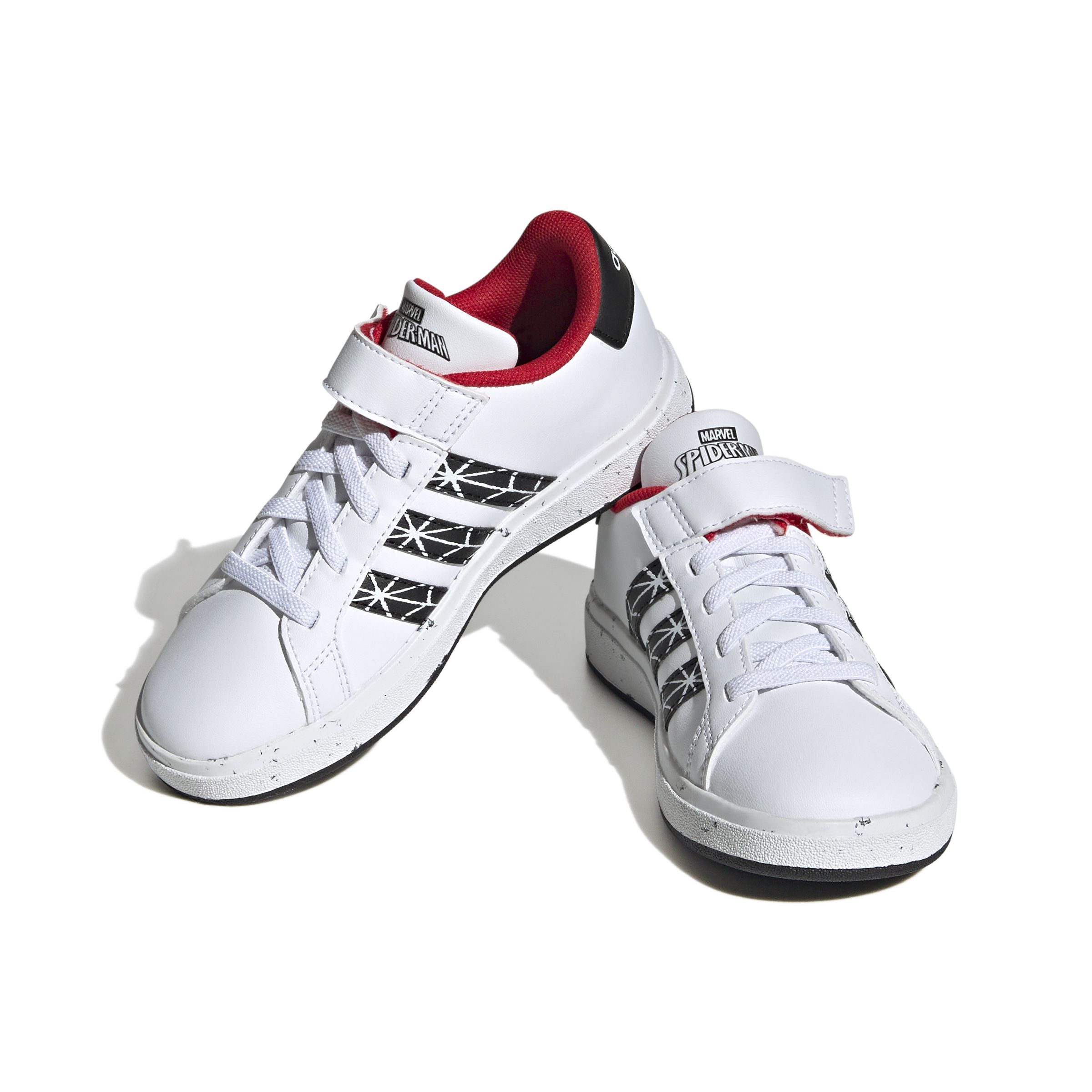 Adidas Tenis Adidas Grand Court X Marvel Spider blanco de niño lifestyle