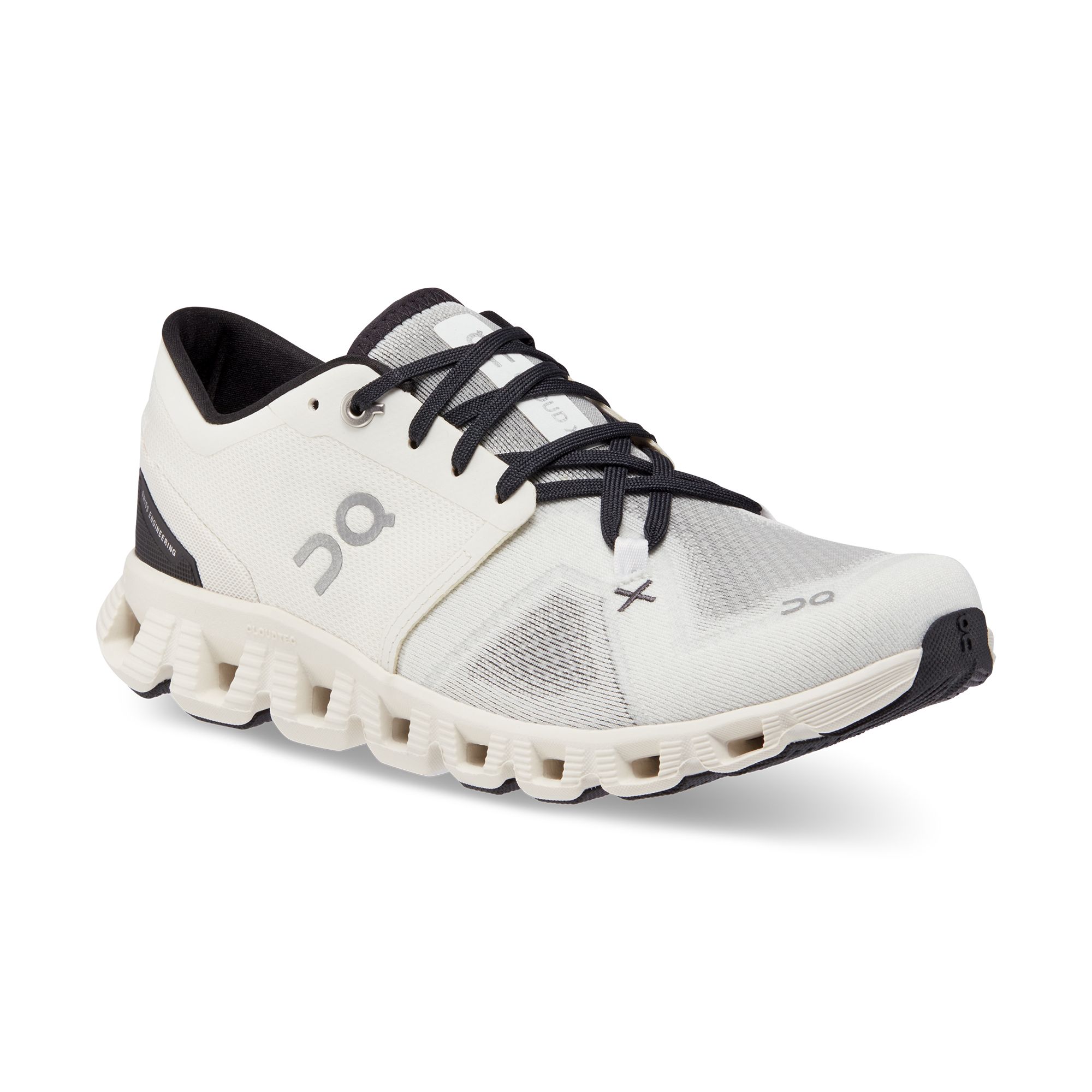 On Cloud X 3 Tenis blanco de mujer para correr
