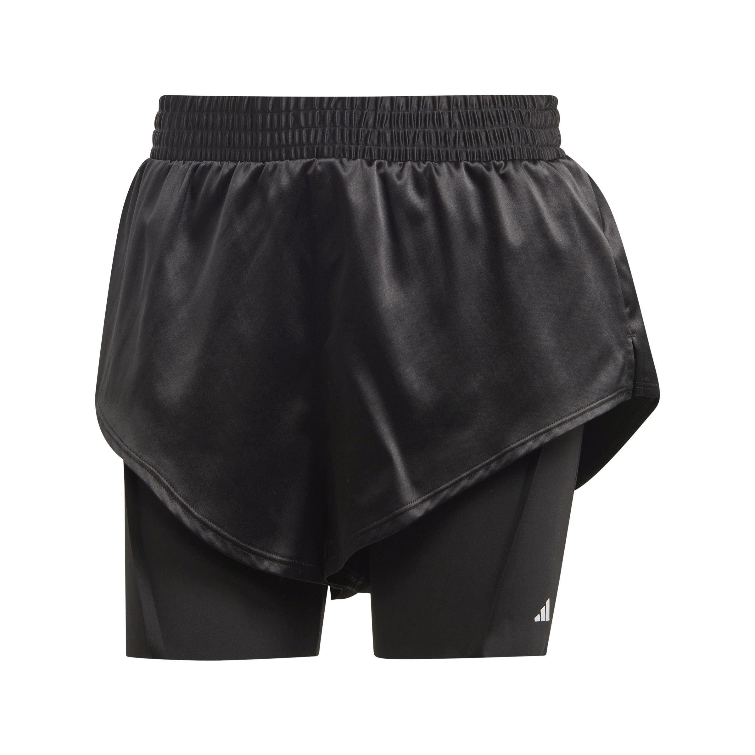 Adidas Power 2In1 Sh Pantaloneta negro de mujer para entrenamiento