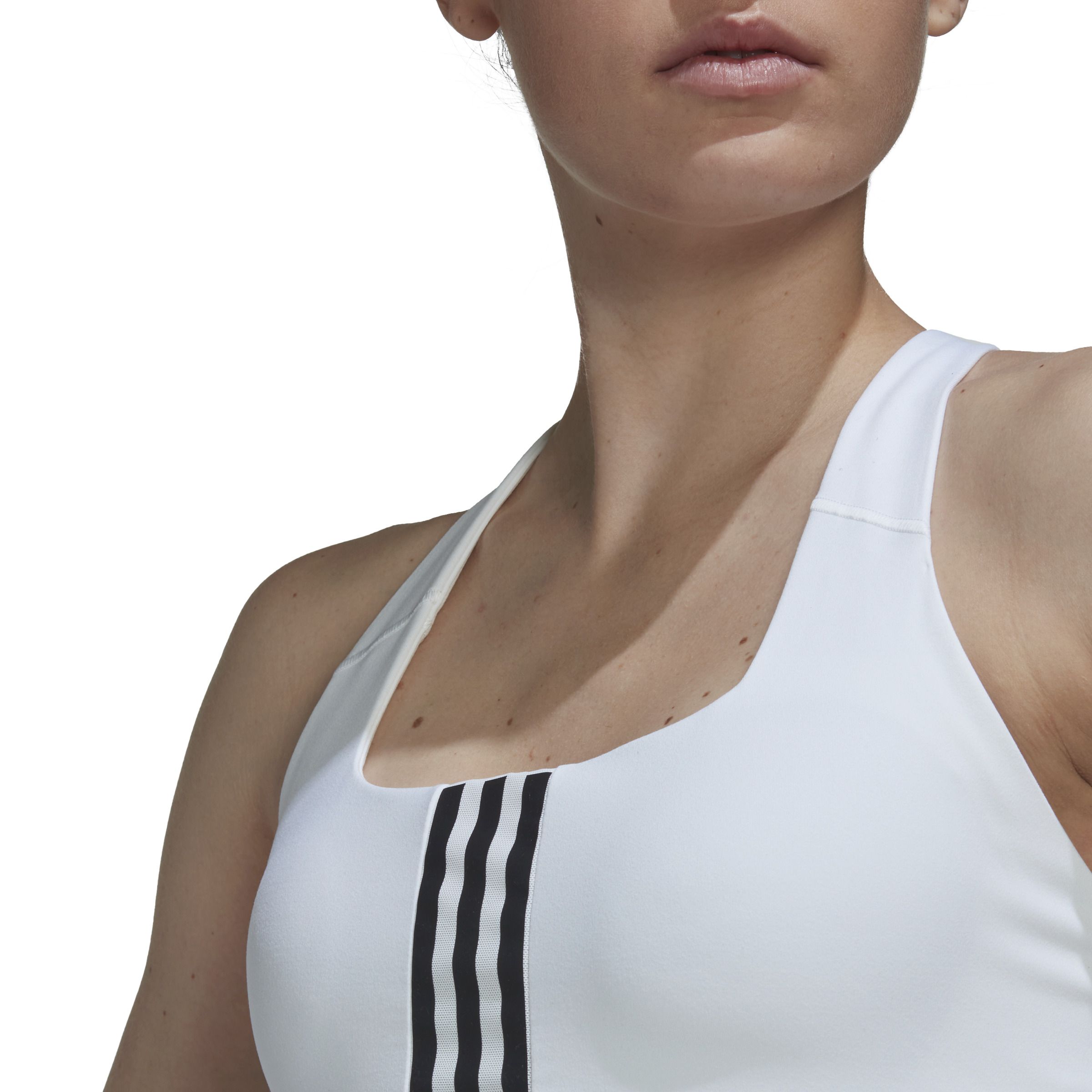 Adidas Pwi Ms Top blanco de mujer para entrenamiento