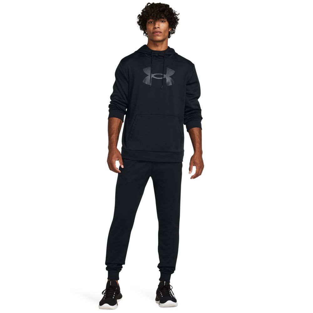 UA Armour Fleece Joggers Pantalón negro de hombre para entrenamiento