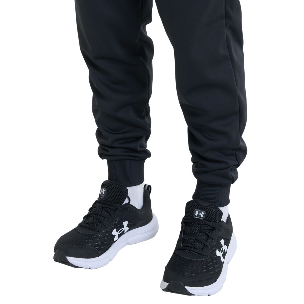 UA Armour Fleece Joggers Pantalón negro de hombre para entrenamiento