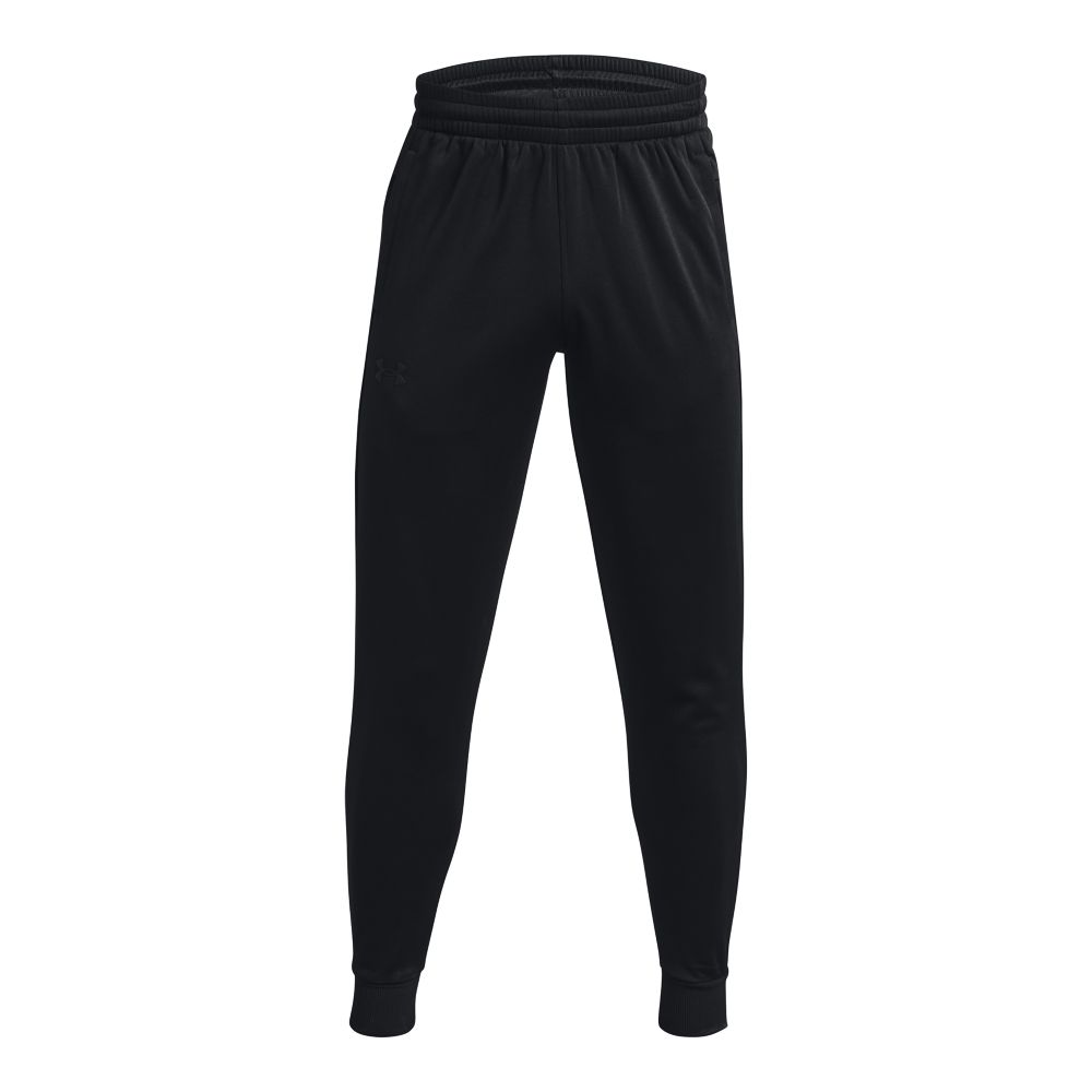 UA Armour Fleece Joggers Pantalón negro de hombre para entrenamiento