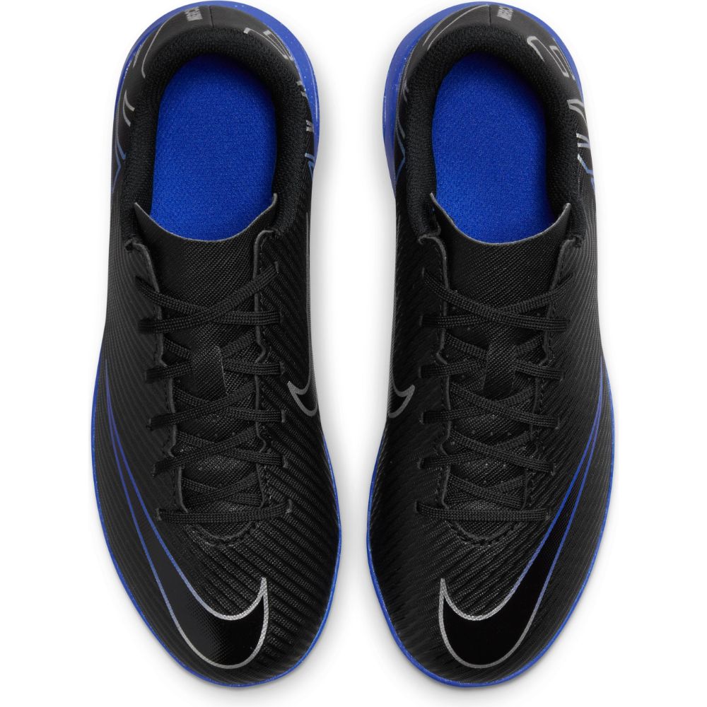 Nike Jr Vapor 15 Club Tf Guayos negro de niño para futbol