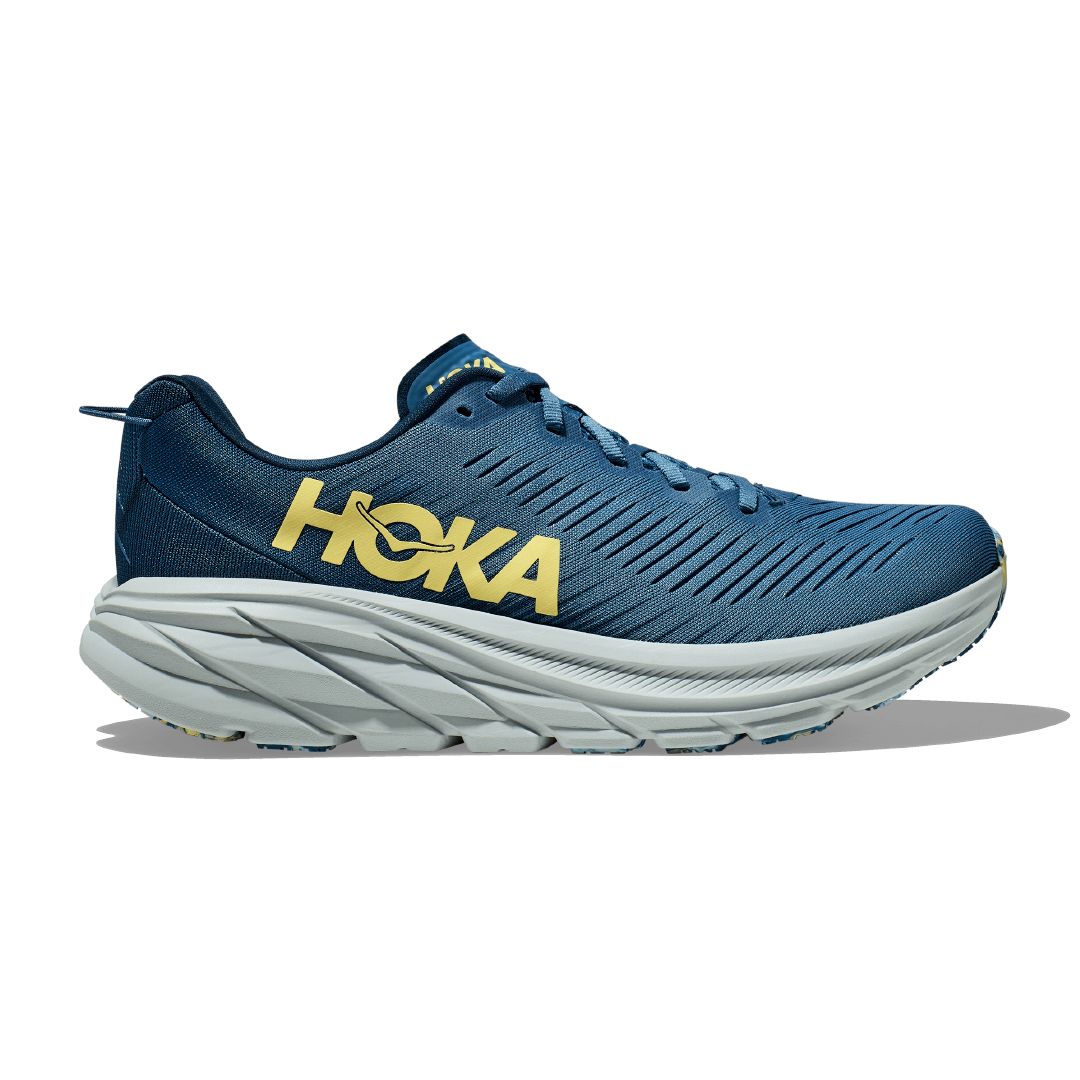 Hoka M Rincon 3 Tenis azul de hombre para correr