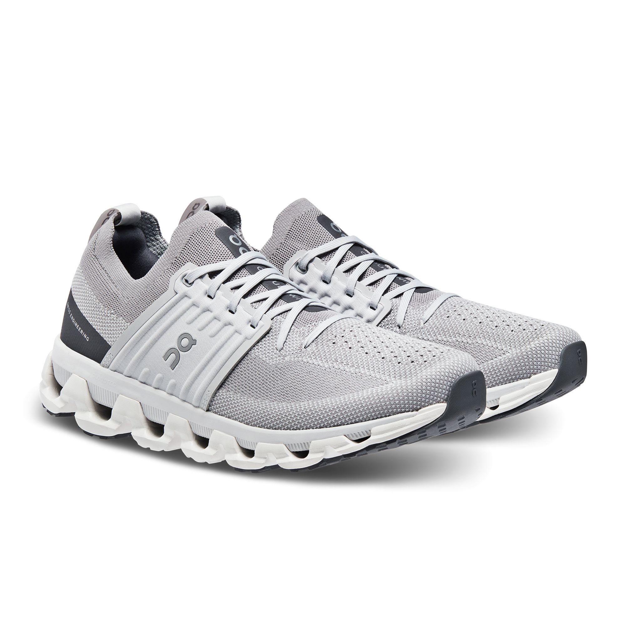 On Cloudswift 3 Tenis gris de hombre para correr