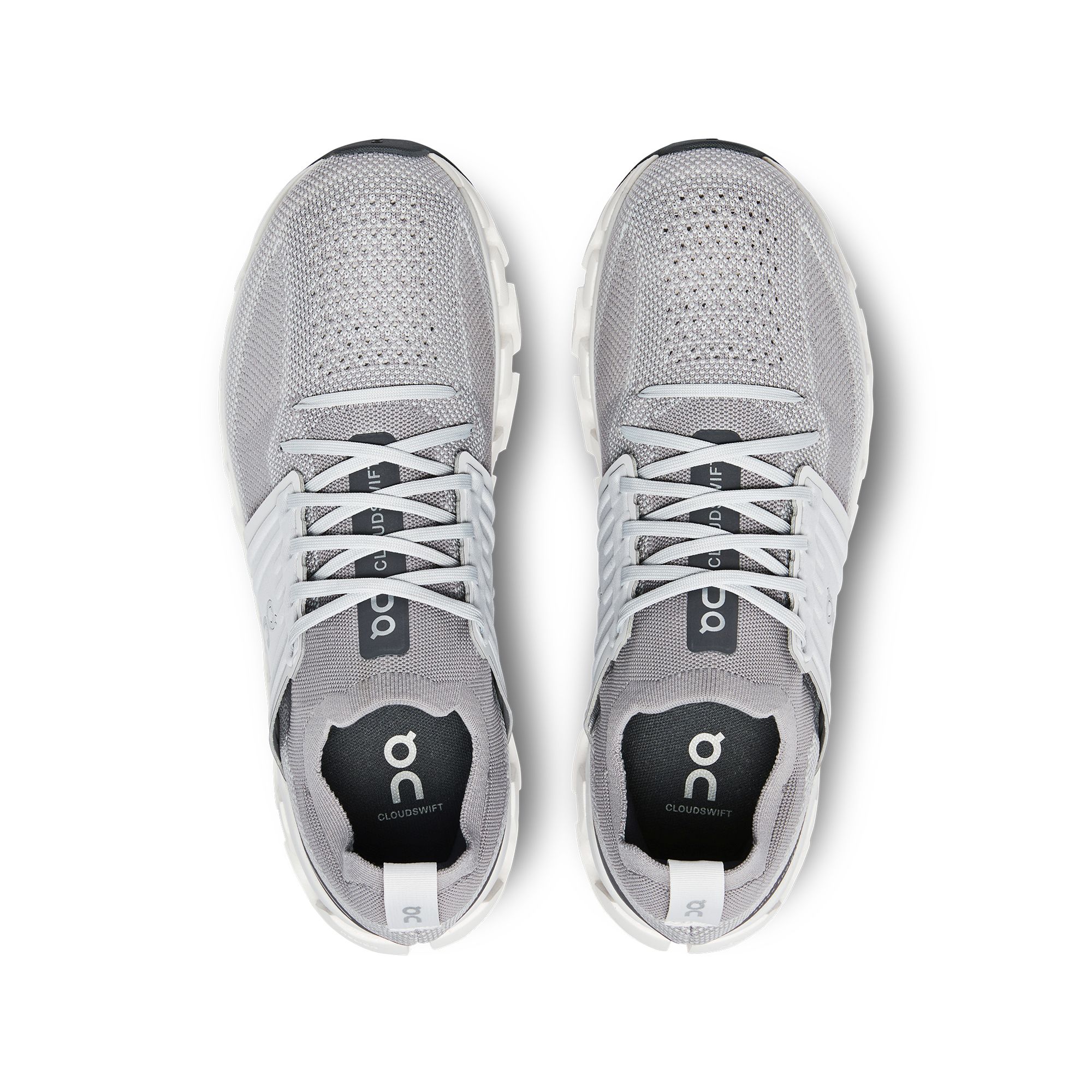 On Cloudswift 3 Tenis gris de hombre para correr