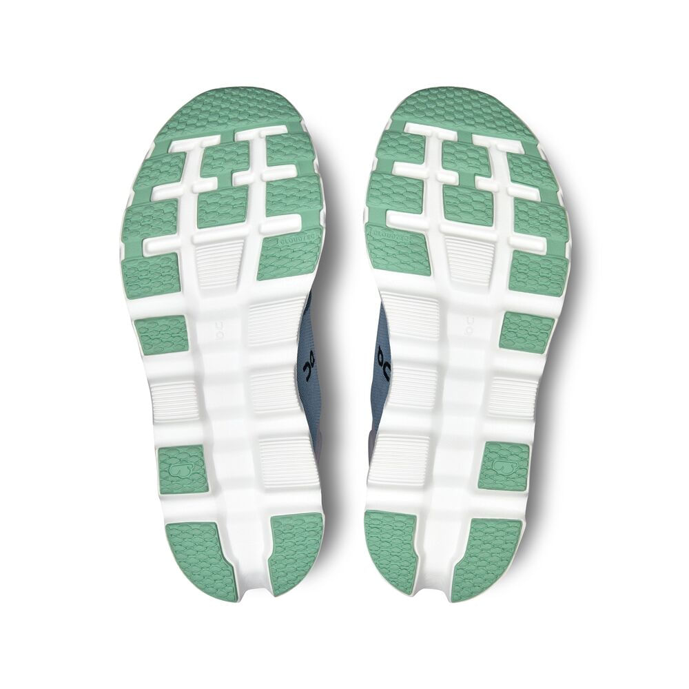 On Cloudstratus 3 Tenis azul de mujer para correr