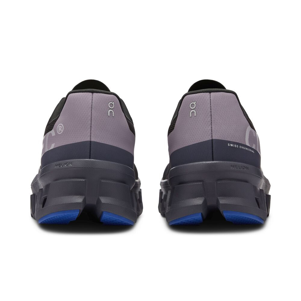 On Cloudmonster Tenis negro de hombre para correr