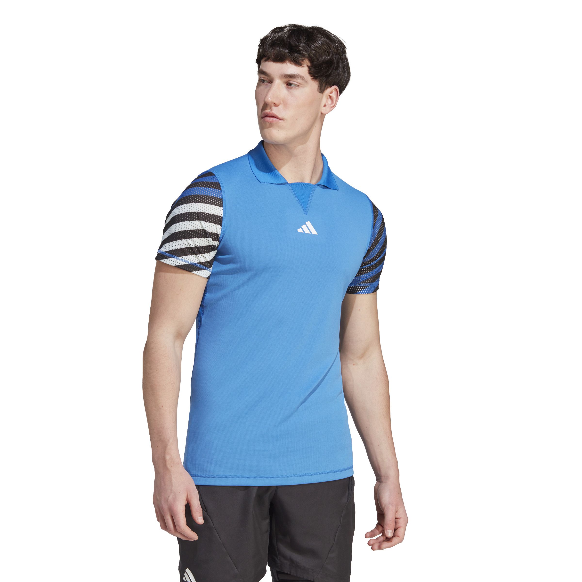 Adidas Camiseta Polo De Tenis Heat.Rdy Freelift Polo azul de hombre para tenis