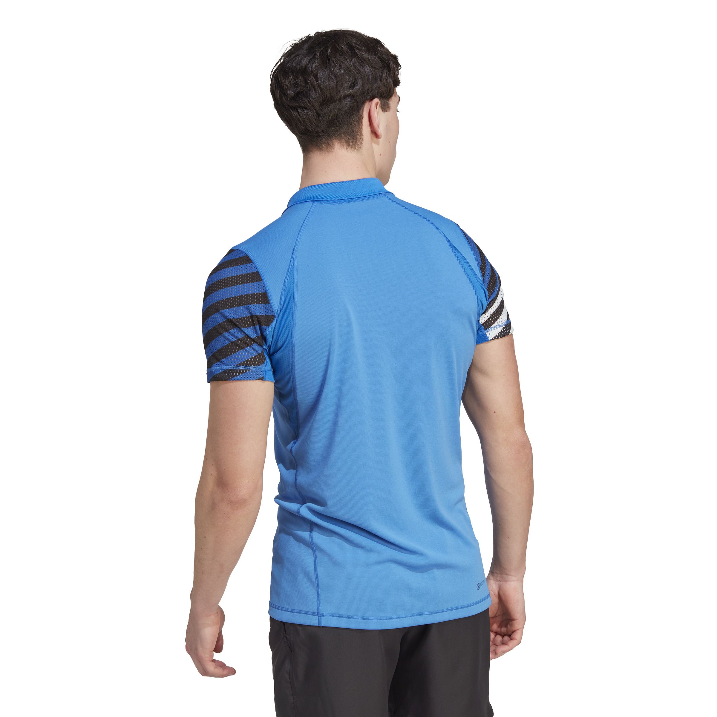 Adidas Camiseta Polo De Tenis Heat.Rdy Freelift Polo azul de hombre para tenis