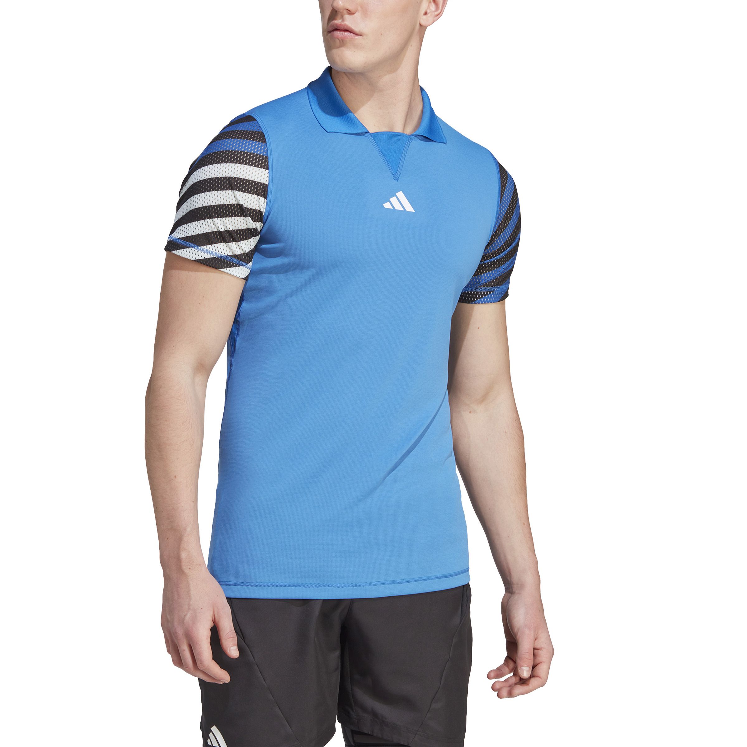 Adidas Camiseta Polo De Tenis Heat.Rdy Freelift Polo azul de hombre para tenis