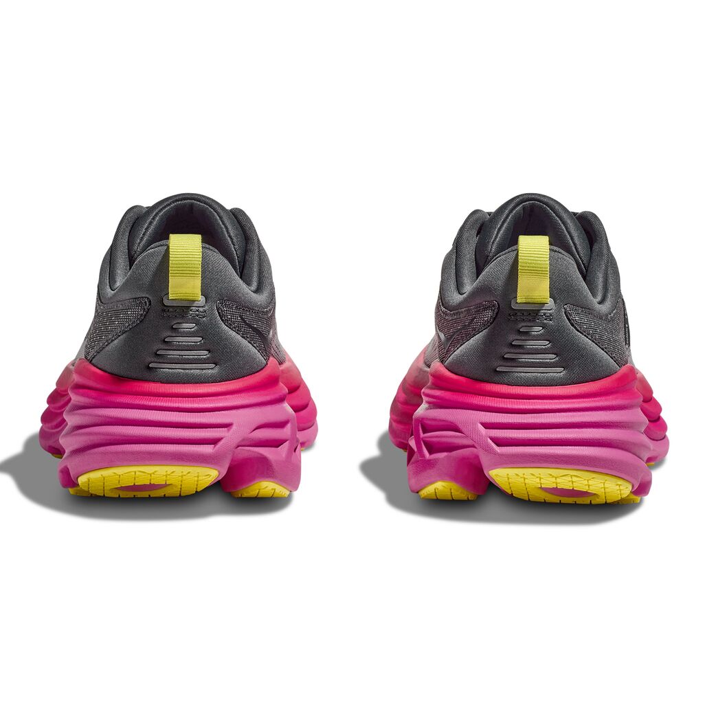 Hoka W Bondi 8 Tenis gris de mujer para correr