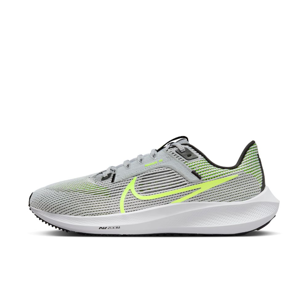 Nike Air Zoom Pegasus 40 Tenis gris de hombre para correr