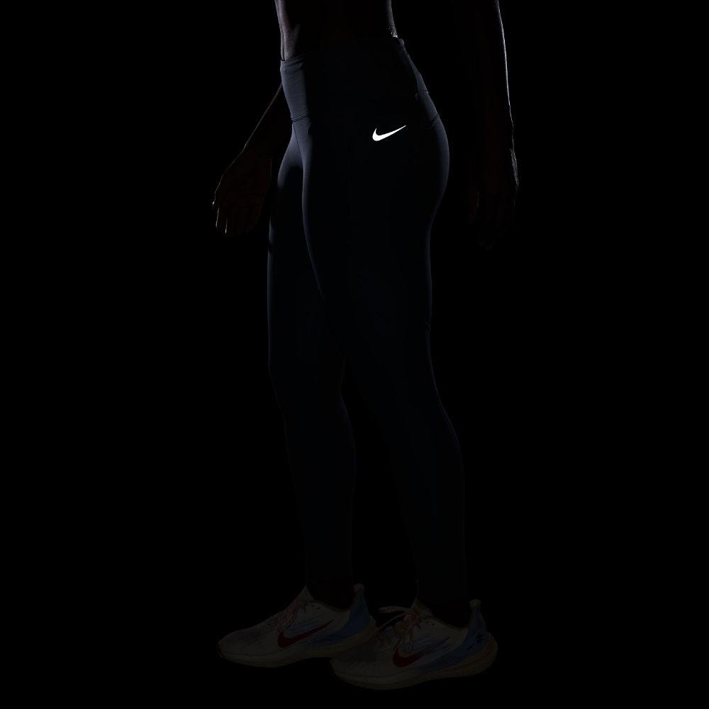 Nike W Nk Df Fast Tght Licra azul de mujer para correr