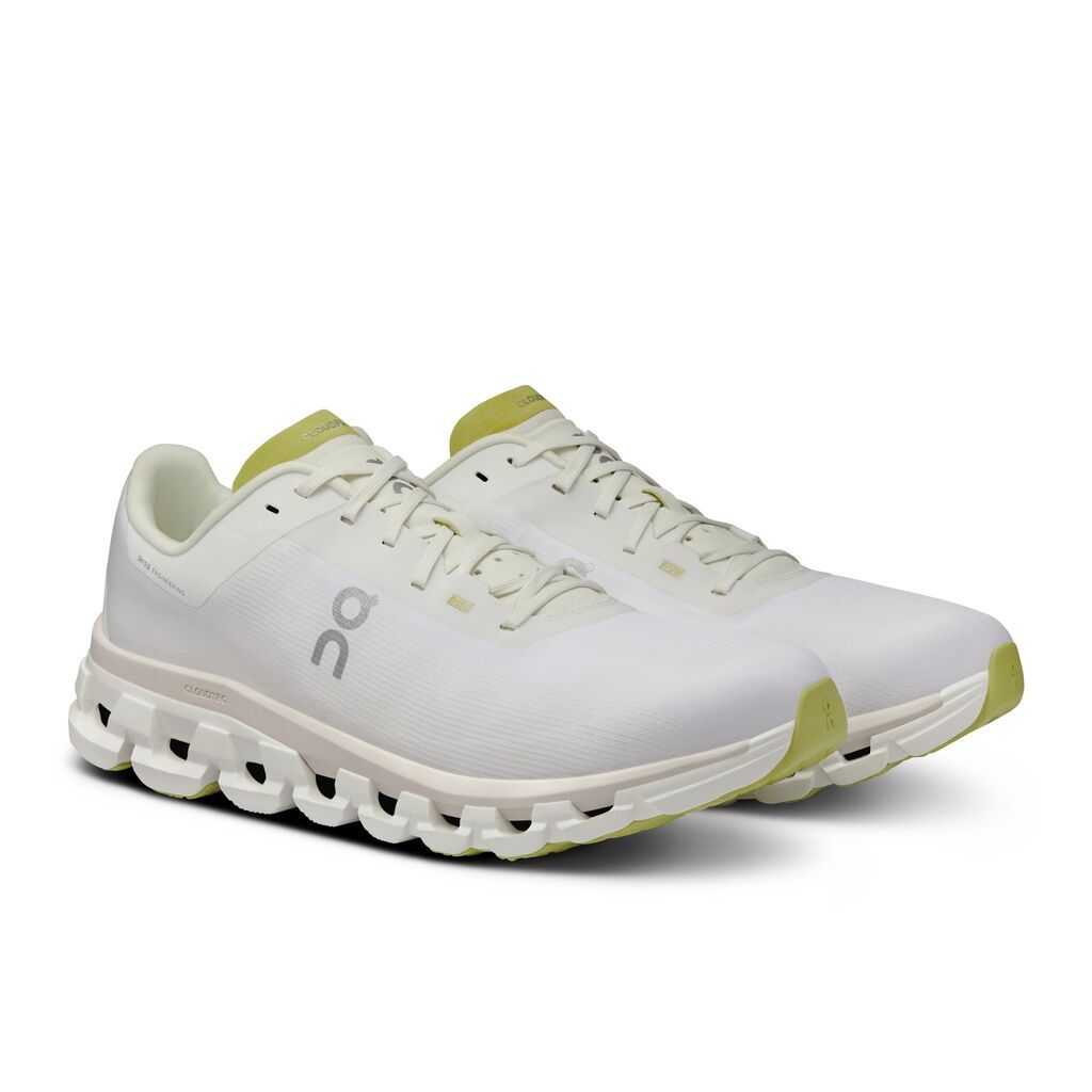 On Cloudflow 4 Tenis blanco de hombre para correr