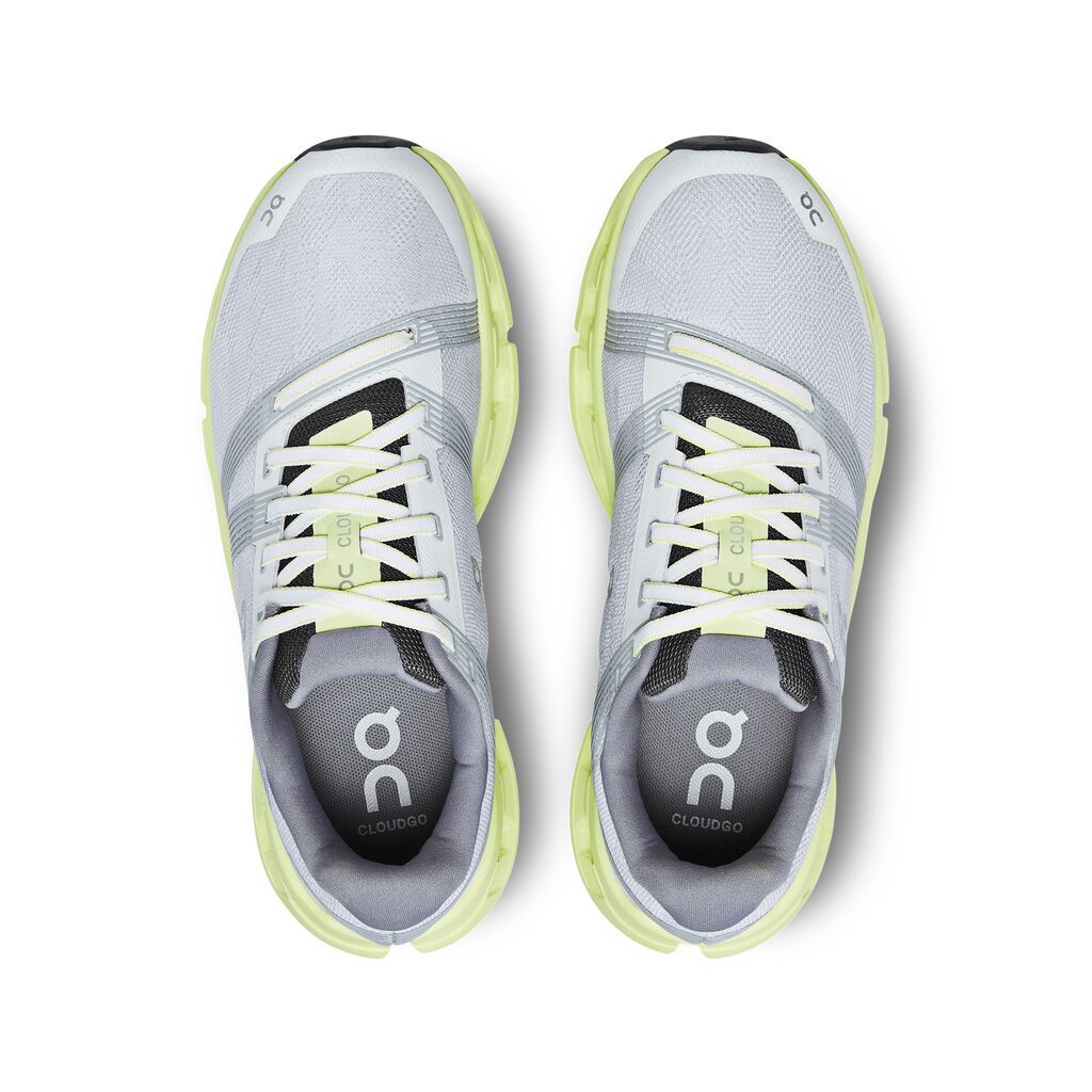 On Cloudgo Tenis gris de mujer para correr