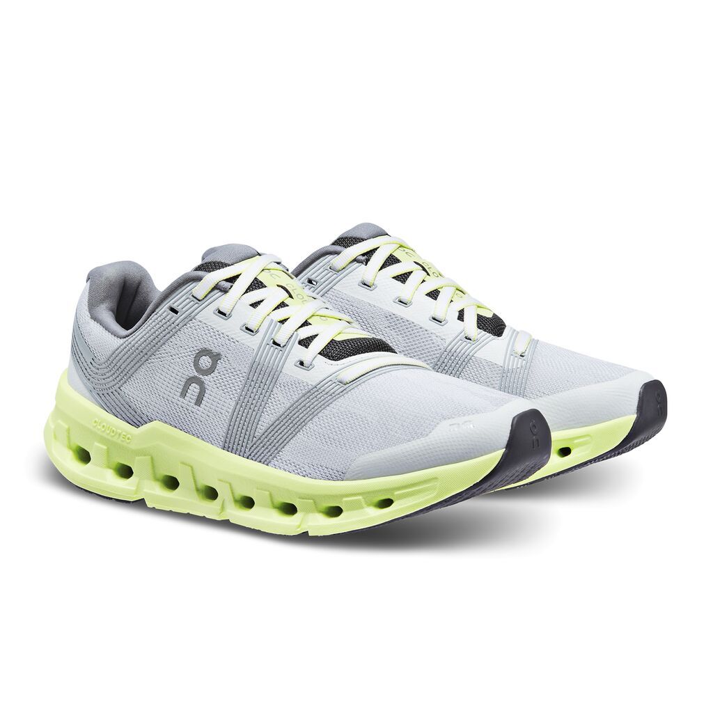 On Cloudgo Tenis gris de mujer para correr