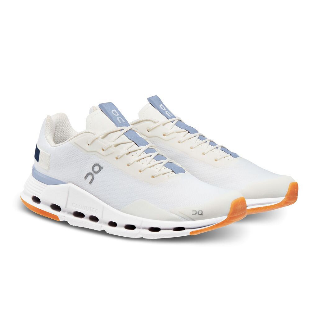 On Cloudnova Tenis blanco de mujer lifestyle