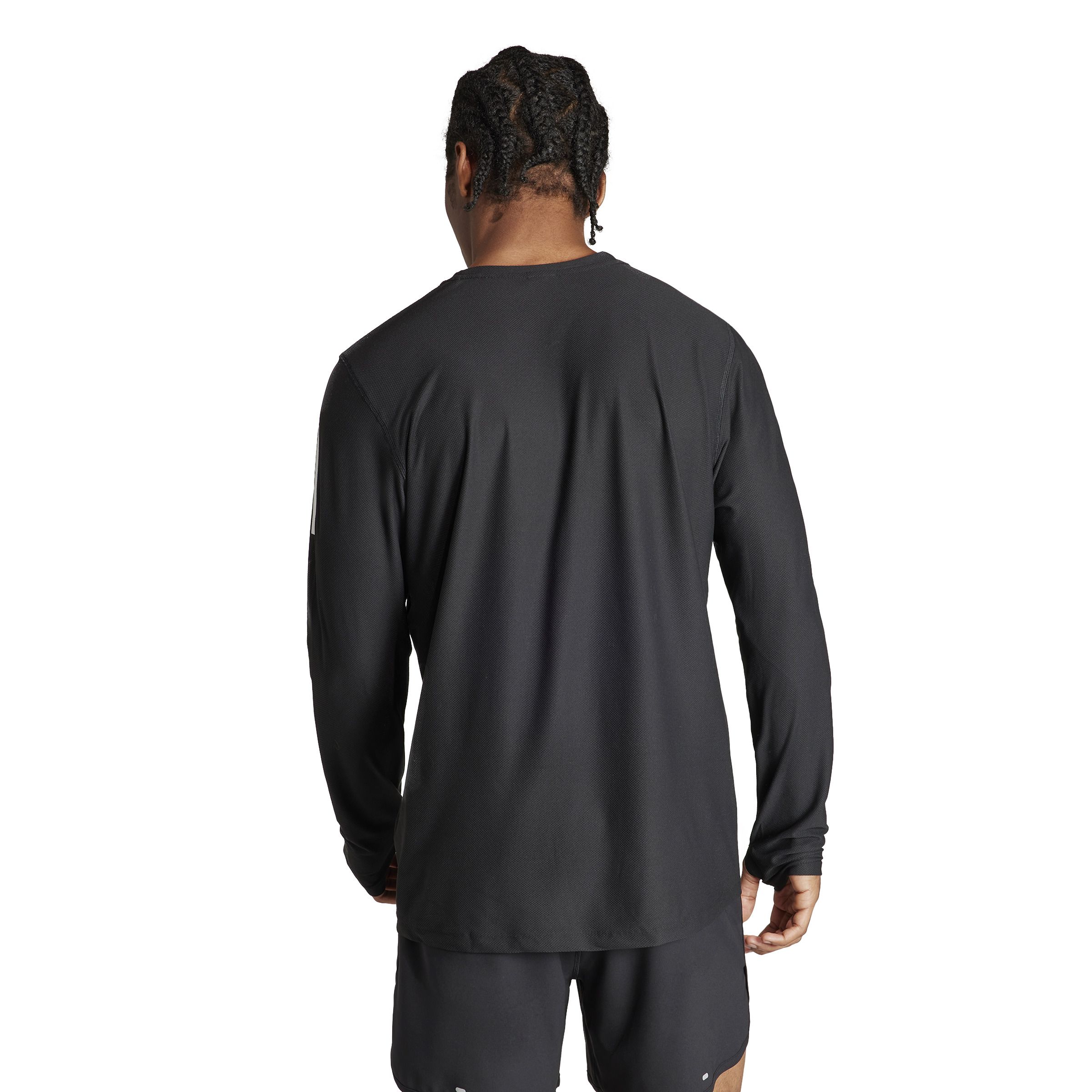Adidas Otr B Ls Camiseta Manga Larga negro de hombre para correr