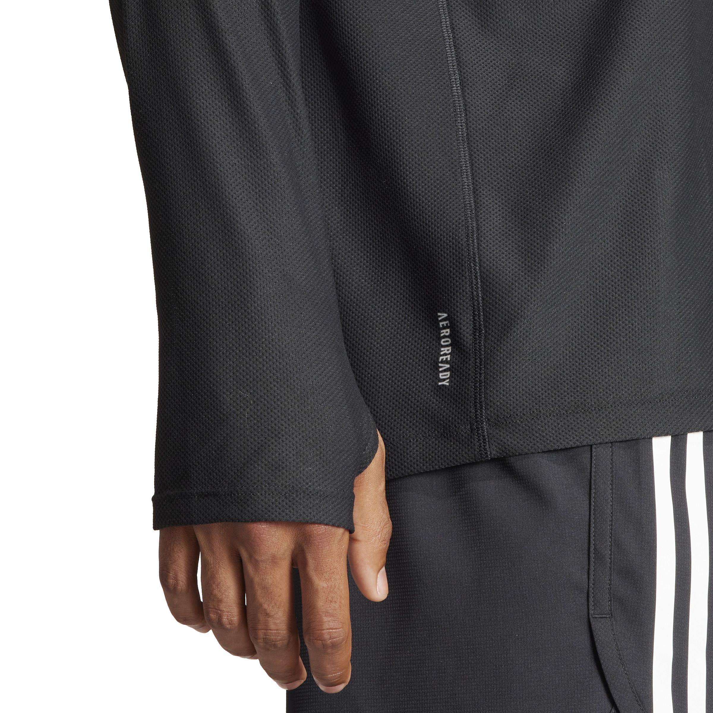 Adidas Otr B Ls Camiseta Manga Larga negro de hombre para correr