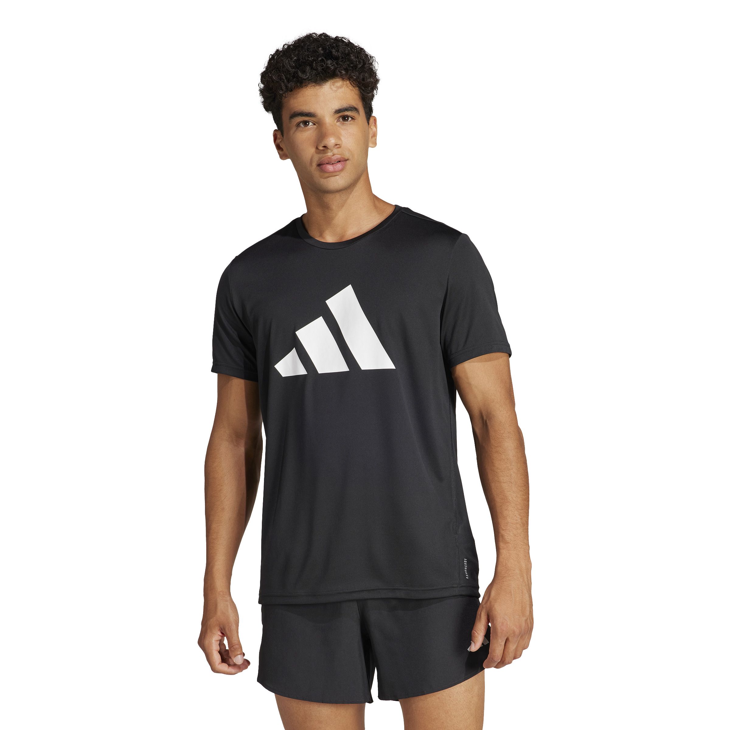 Adidas Run It Tee Camiseta Manga Corta negro de hombre para correr