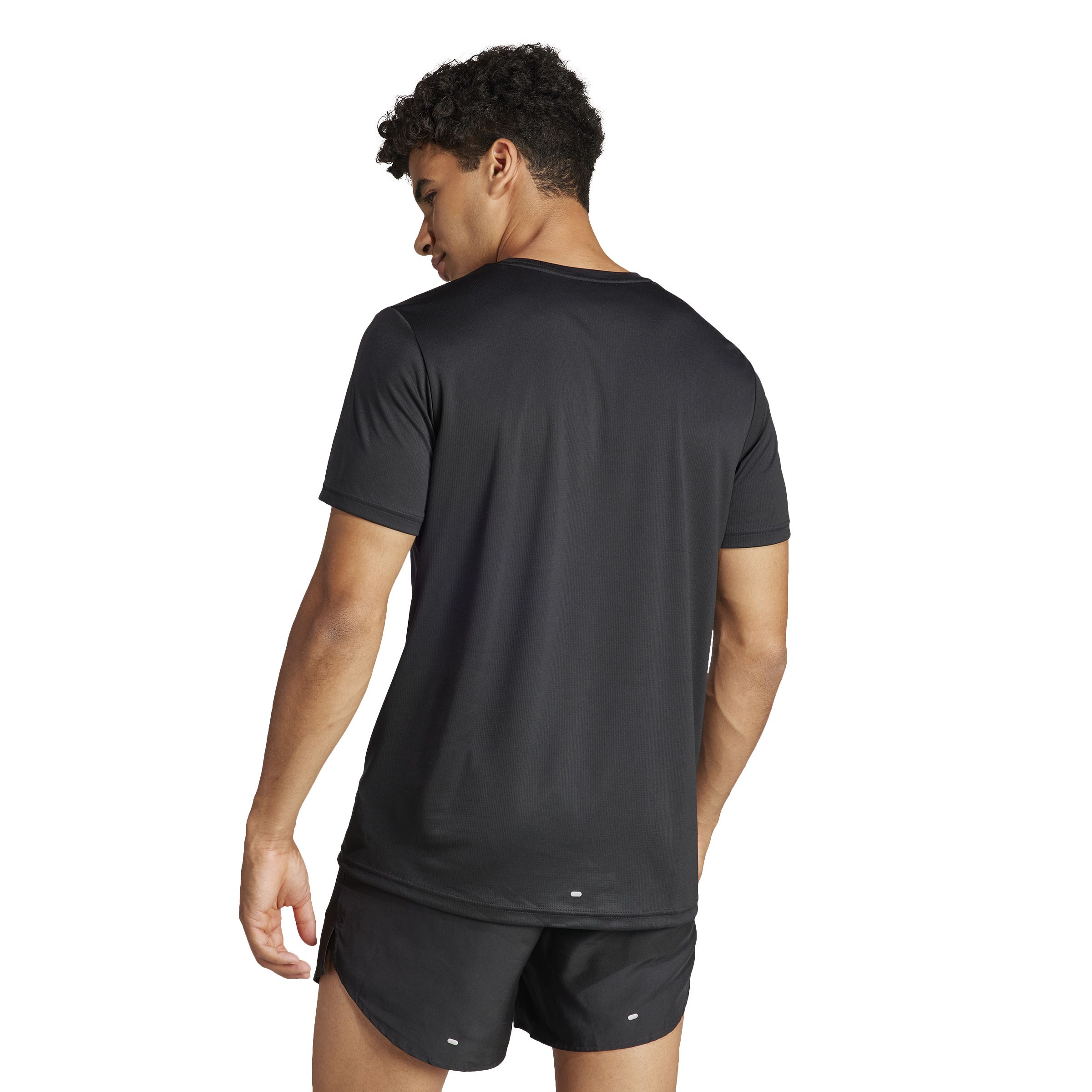 Adidas Run It Tee Camiseta Manga Corta negro de hombre para correr