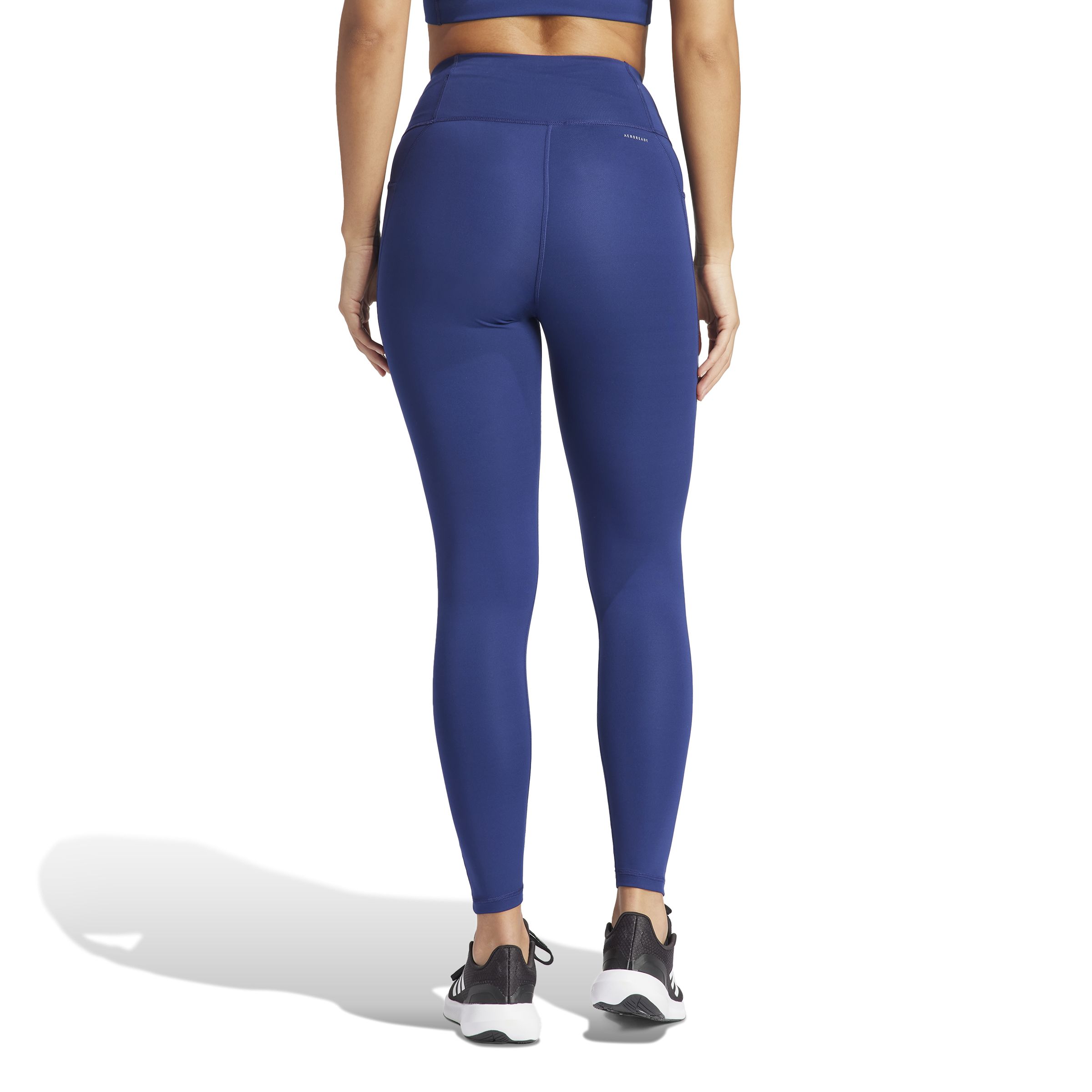 Adidas Licra Running Essentials Largo 7/8 azul de mujer para correr