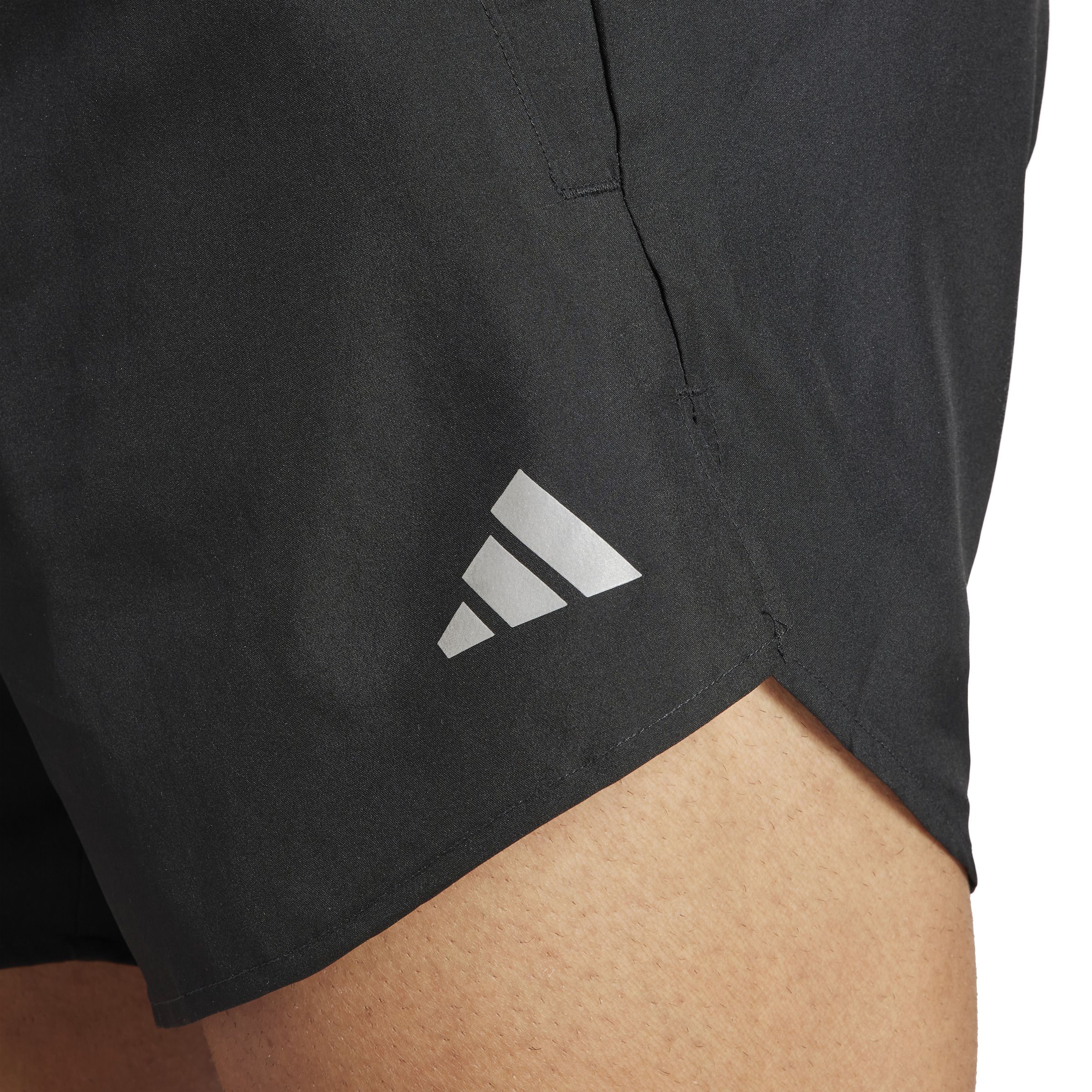 Adidas Run It Short Pantaloneta negro de hombre para correr