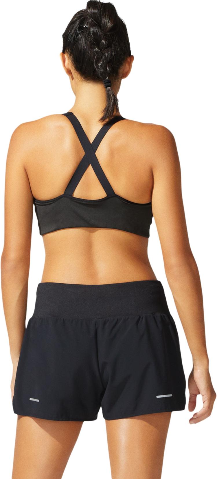 Asics Run Bra Top negro de mujer para correr