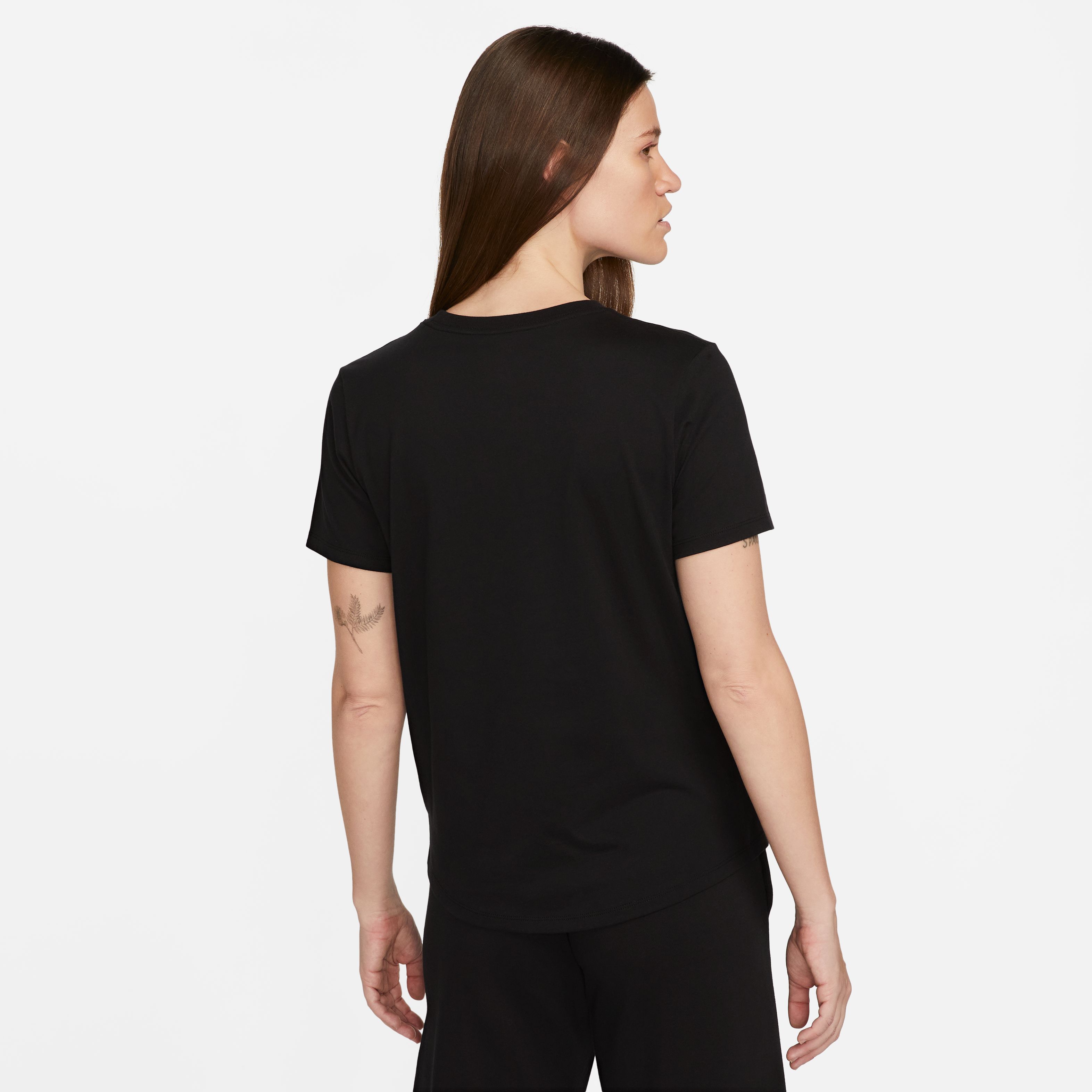 Nike W Nsw Tee Essntl Icn Ftra Camiseta Manga Corta blanco de mujer lifestyle