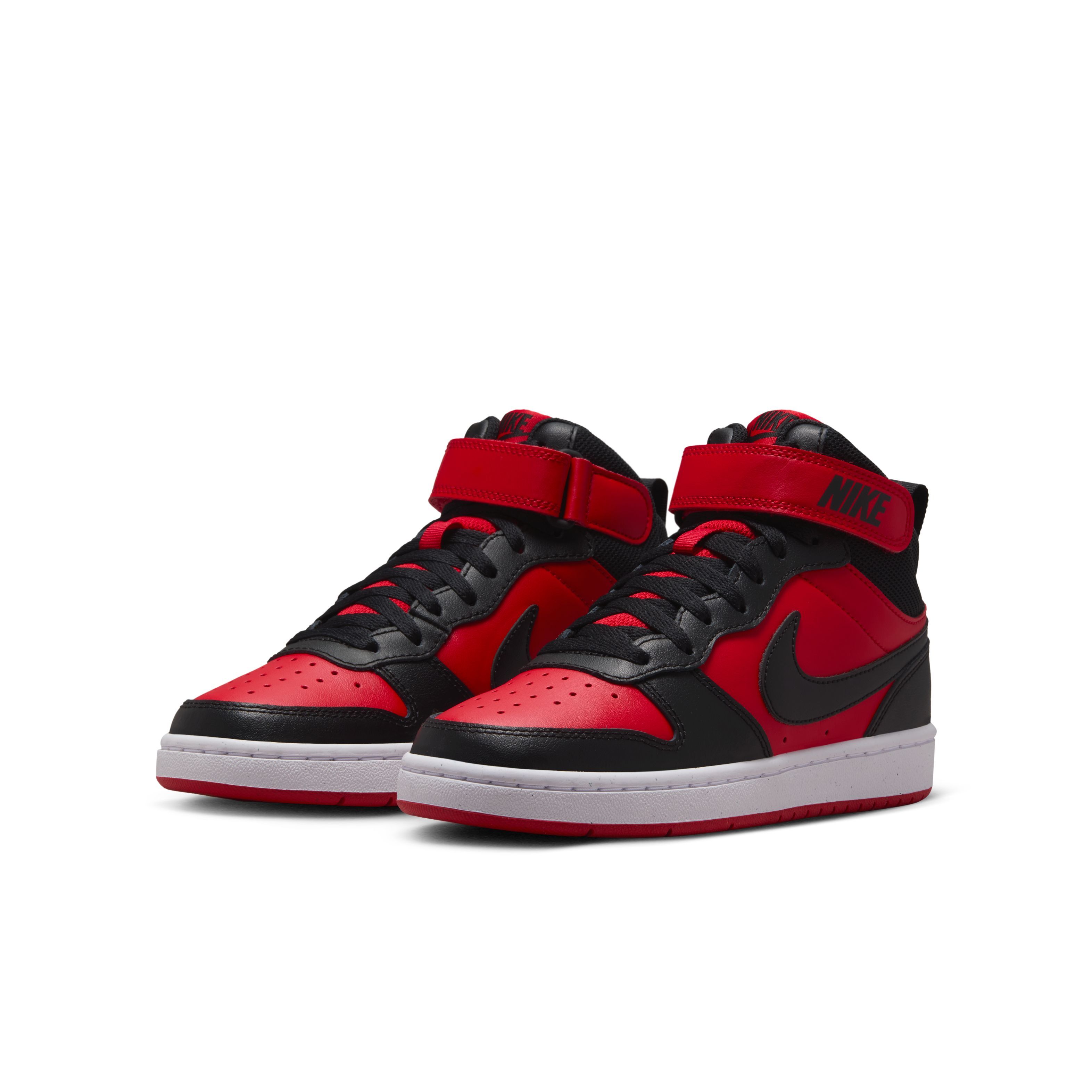 Nike Court Borough Mid 2 Bg Tenis rojo de niño lifestyle