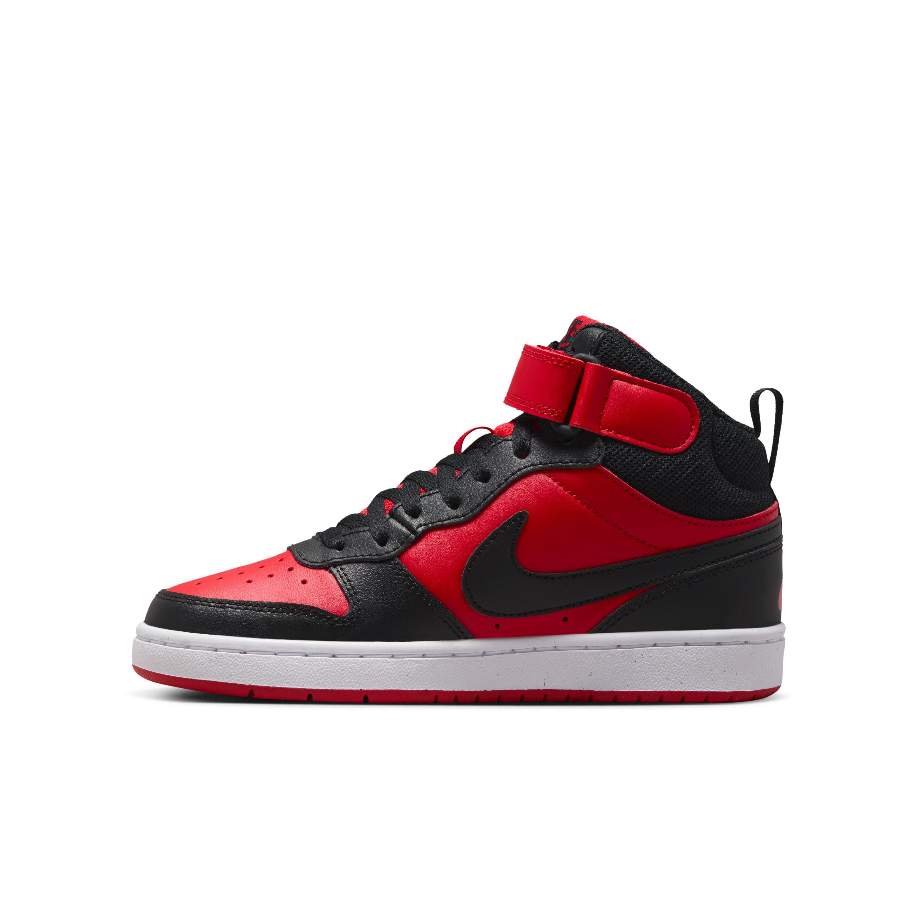Nike Court Borough Mid 2 Bg Tenis rojo de niño lifestyle