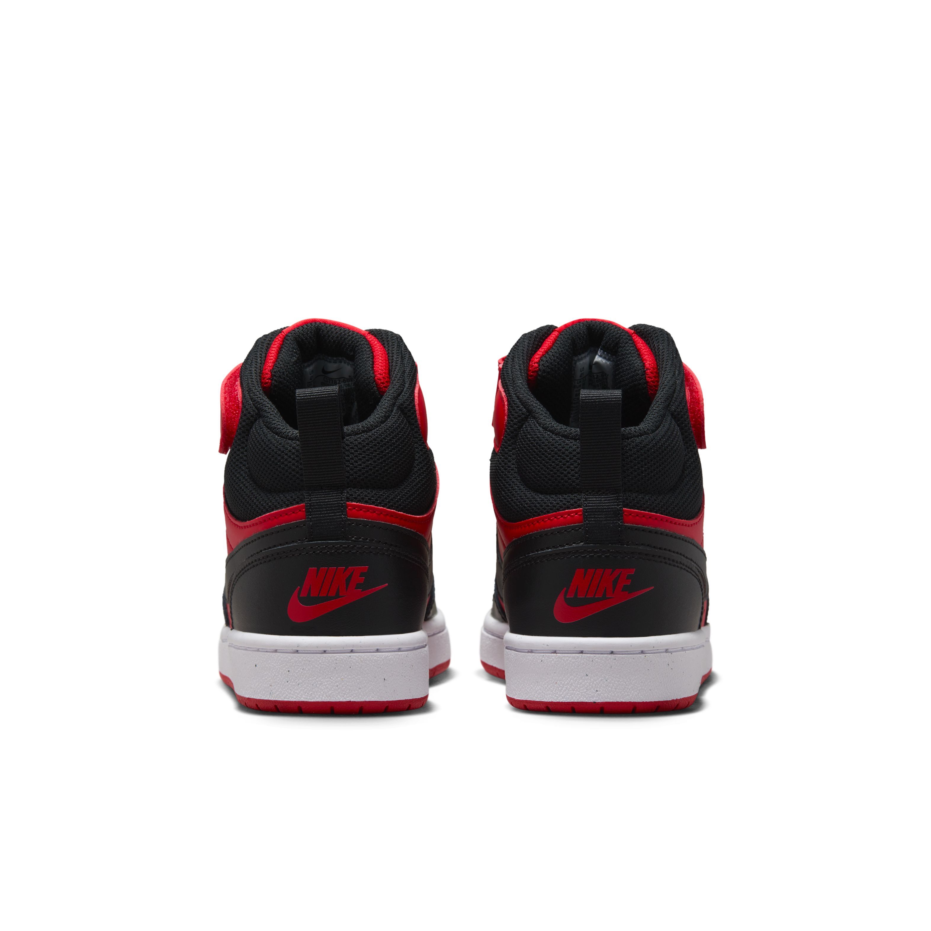 Nike Court Borough Mid 2 Bg Tenis rojo de niño lifestyle