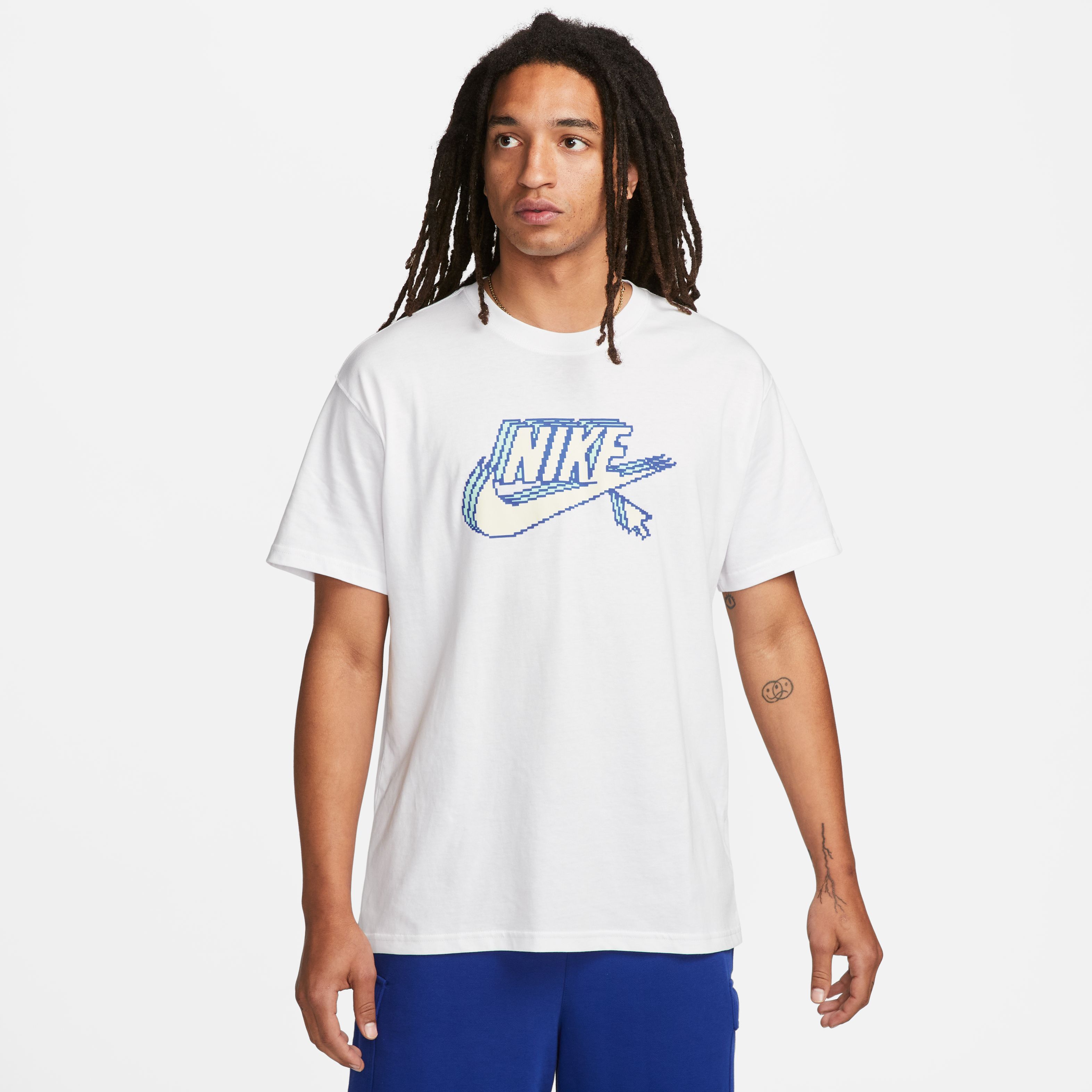 Nike M Nsw Tee M90 6Mo Futura Camiseta Manga Corta blanco de hombre lifestyle