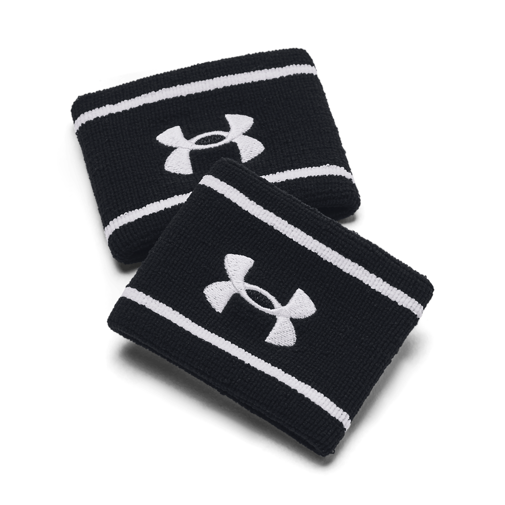 UA Iped Performance Terry Wb Muñequeras negro de hombre para entrenamiento