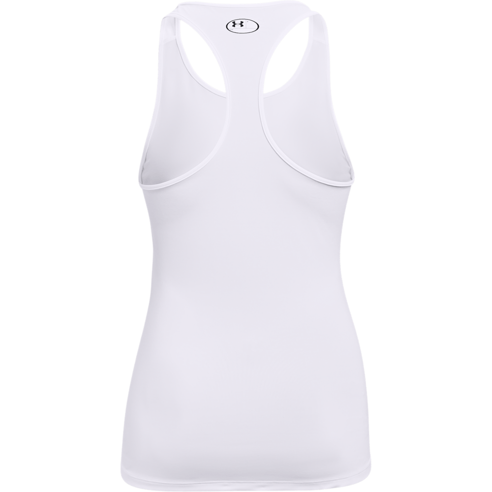 UA Hg Compression Tank Camiseta Manga Sisa blanco de mujer para baloncesto