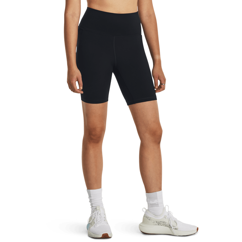 UA Idian Bike Short 7In Licra negro de mujer para entrenamiento