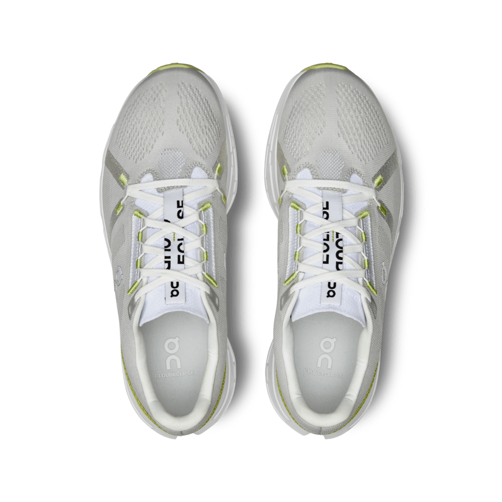 On Cloudeclipse Tenis gris de hombre para correr