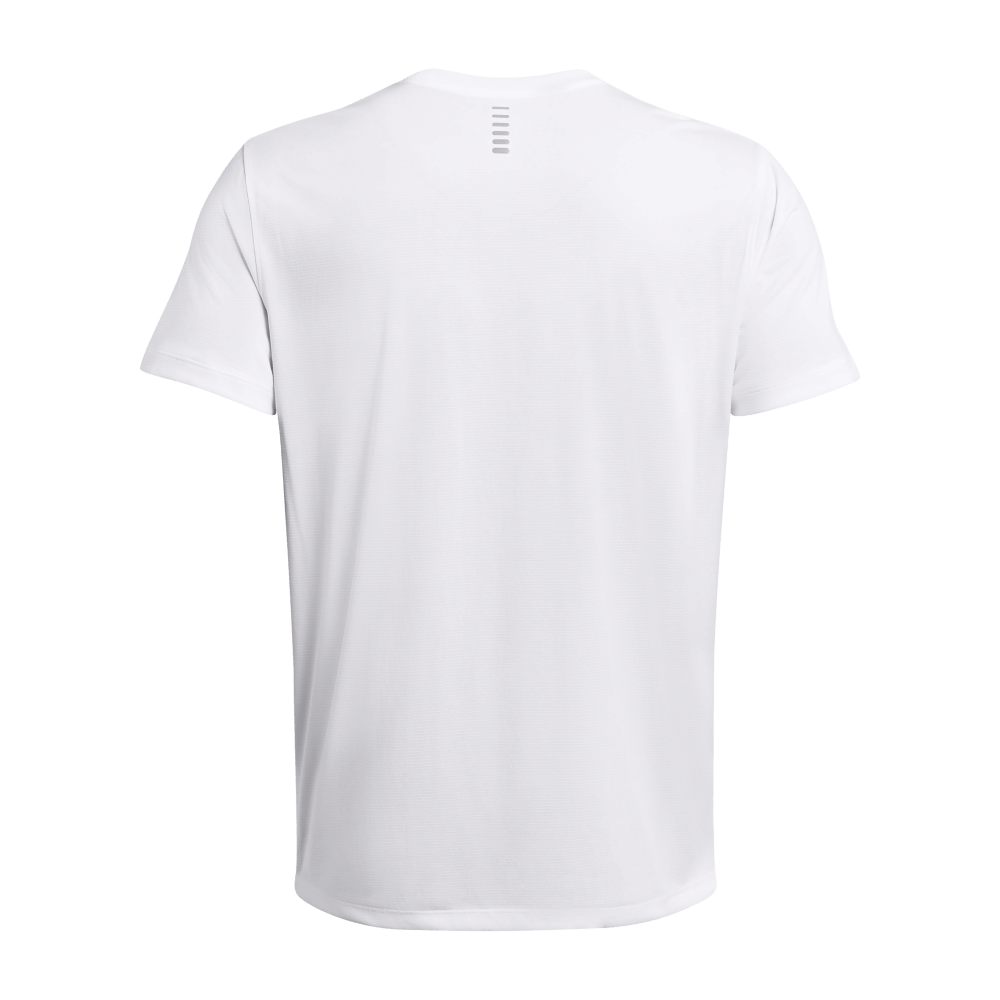UA Streaker Tee Camiseta Manga Corta blanco de hombre para correr