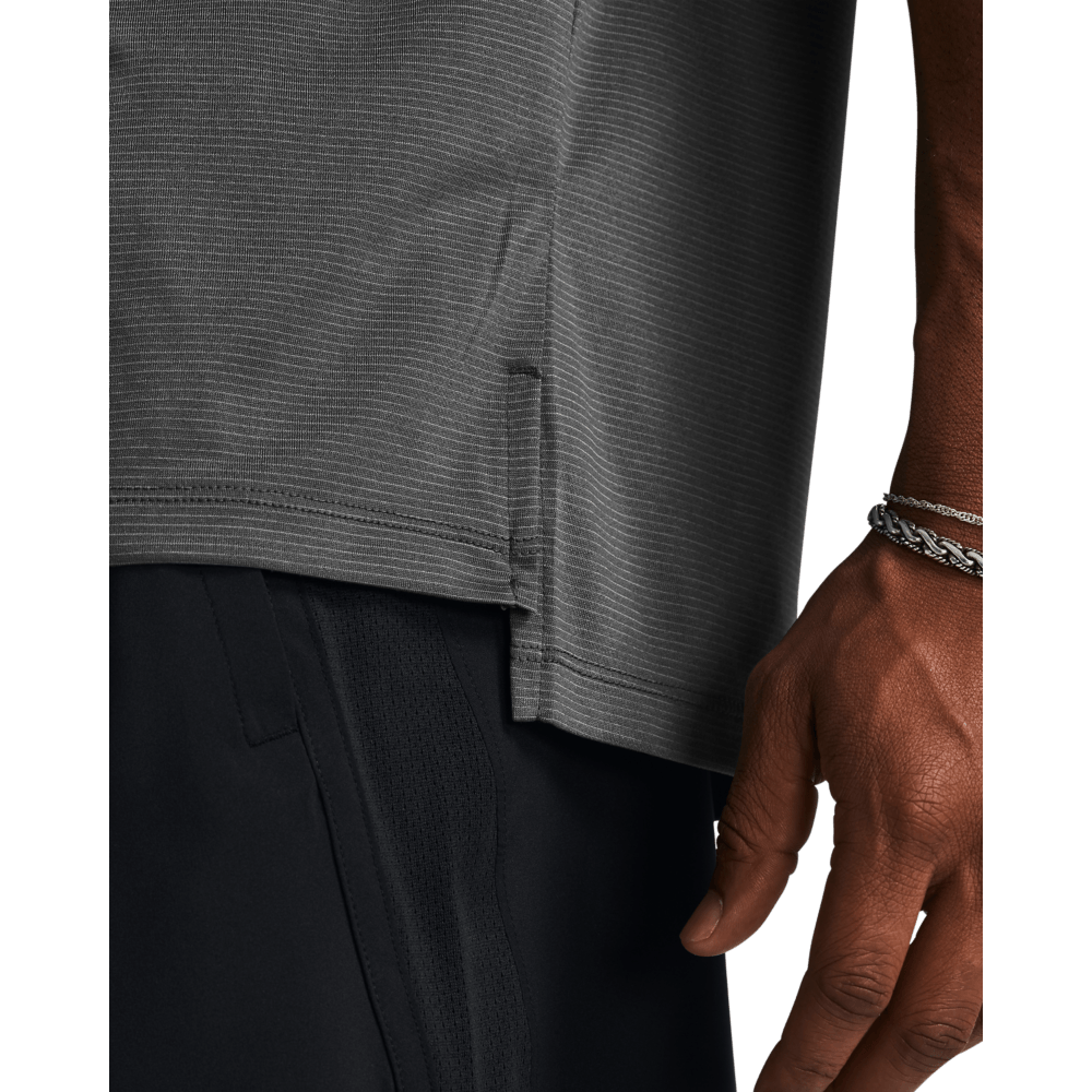 UA Streaker Tee Camiseta Manga Corta gris de hombre para correr