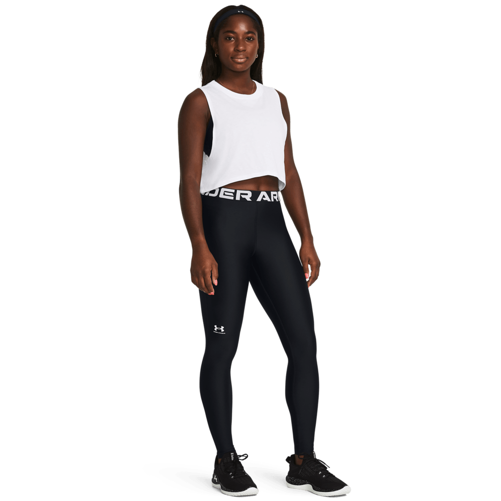 UA Hg Authentics Legging Licra negro de mujer para entrenamiento