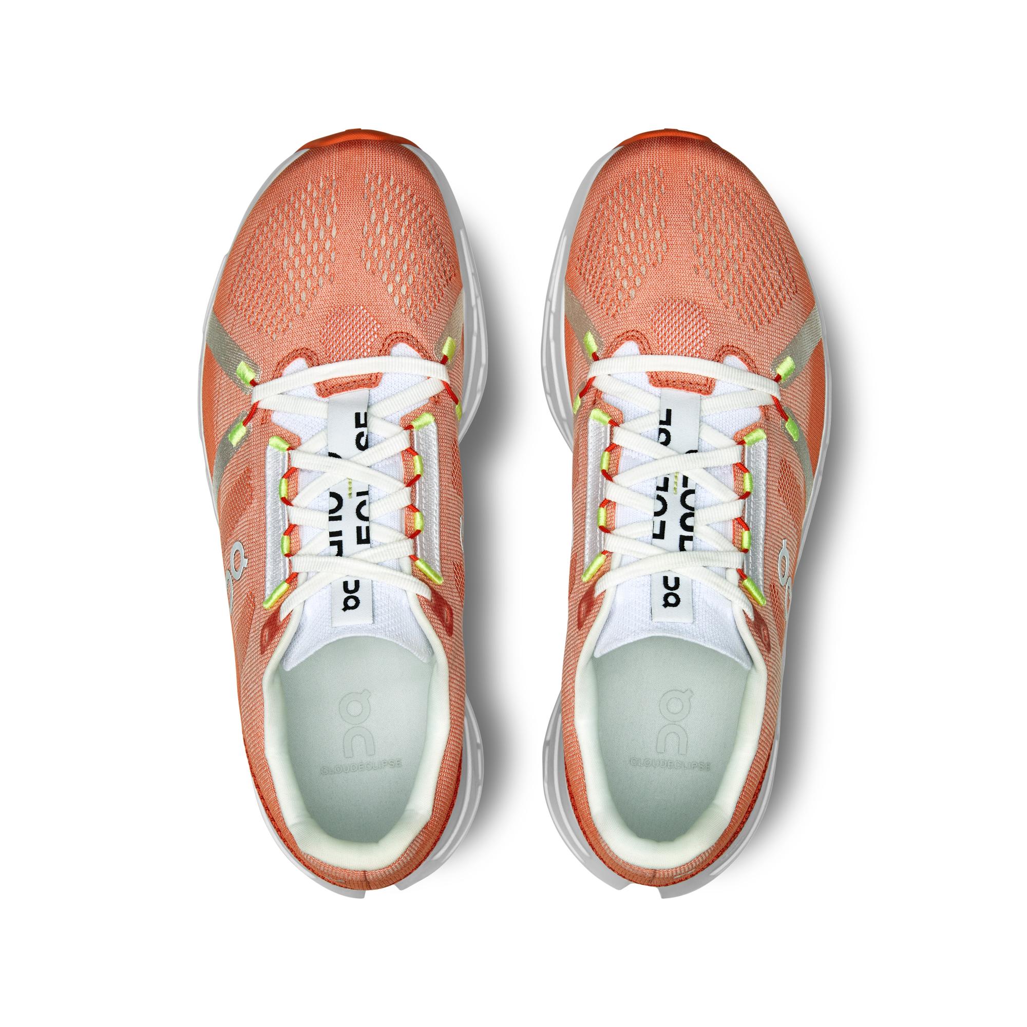 On Cloudeclipse Tenis naranja de hombre para correr