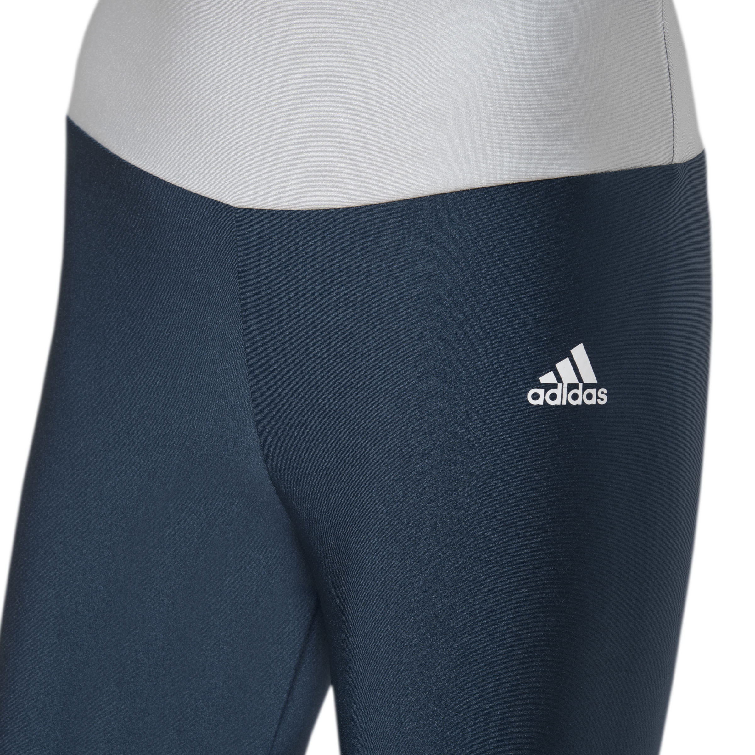 Adidas D2M Cb Tight Capri azul de mujer para entrenamiento