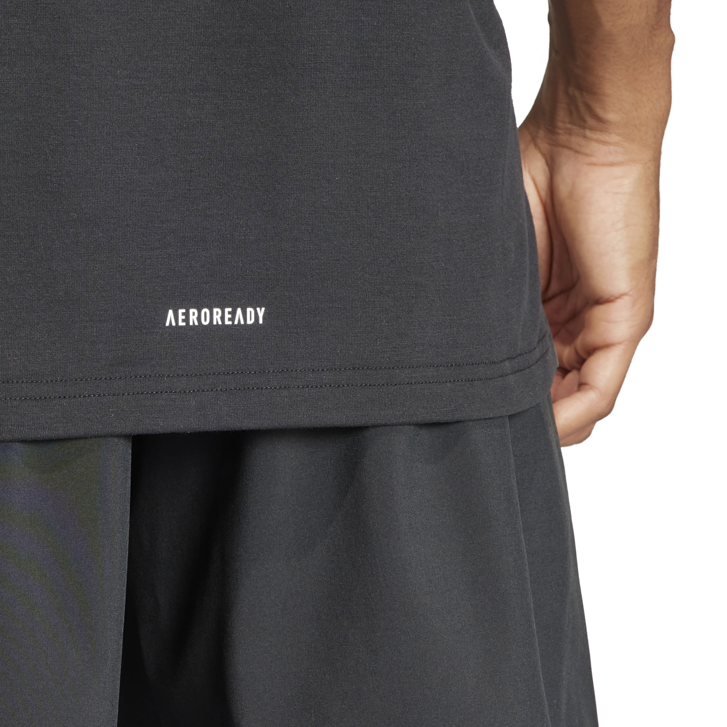 Adidas D4T Tee Camiseta Manga Corta negro de hombre para entrenamiento