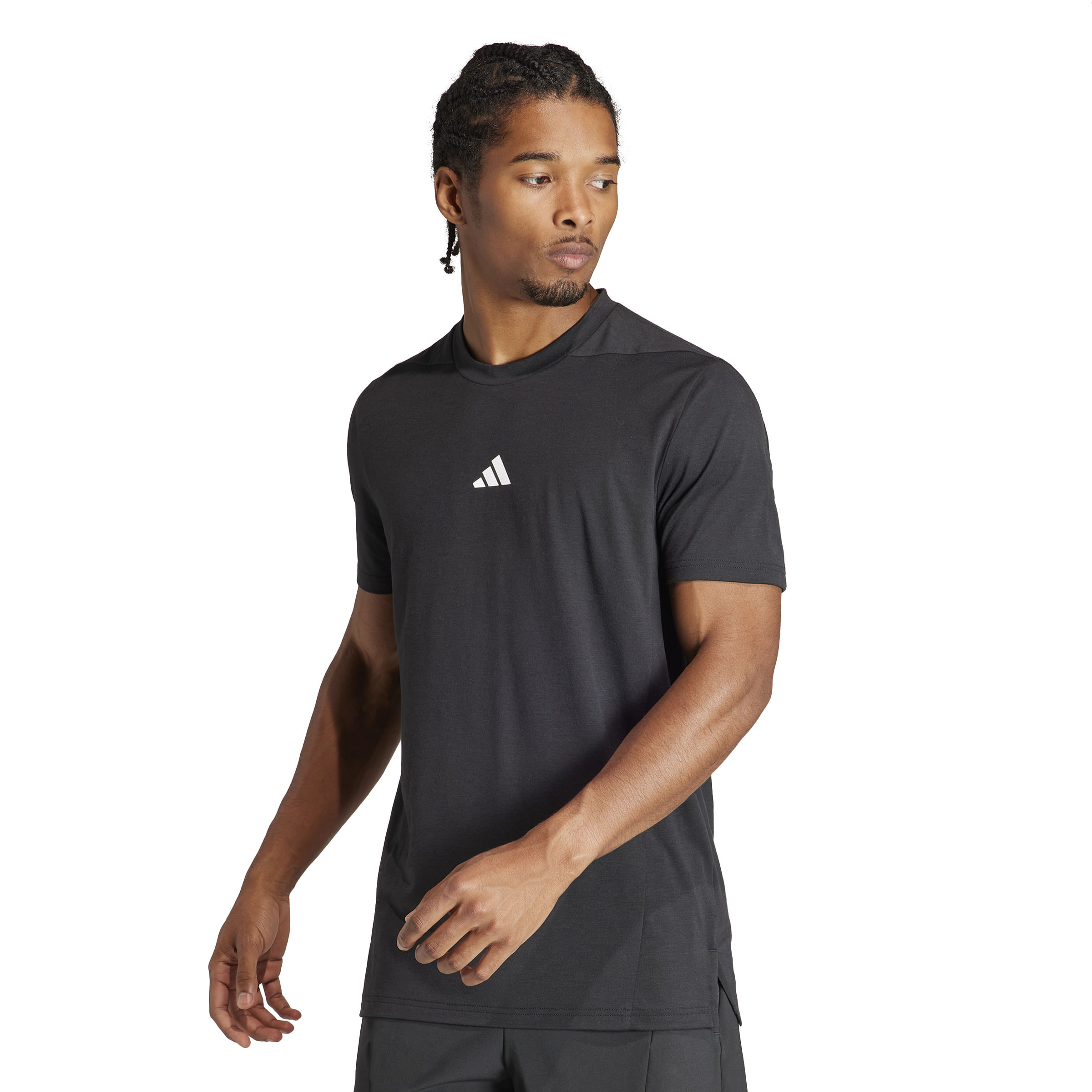 Adidas D4T Tee Camiseta Manga Corta negro de hombre para entrenamiento