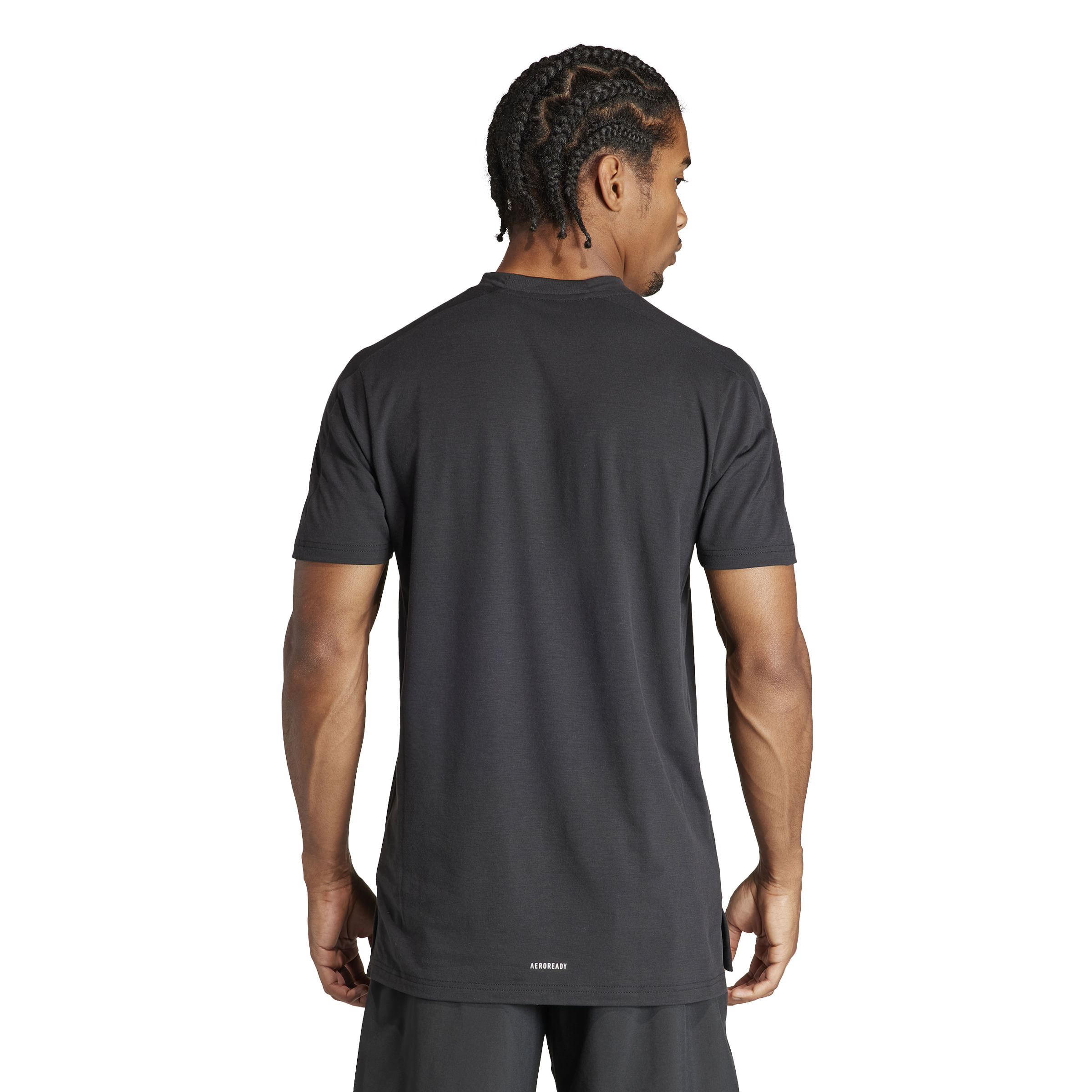 Adidas D4T Tee Camiseta Manga Corta negro de hombre para entrenamiento