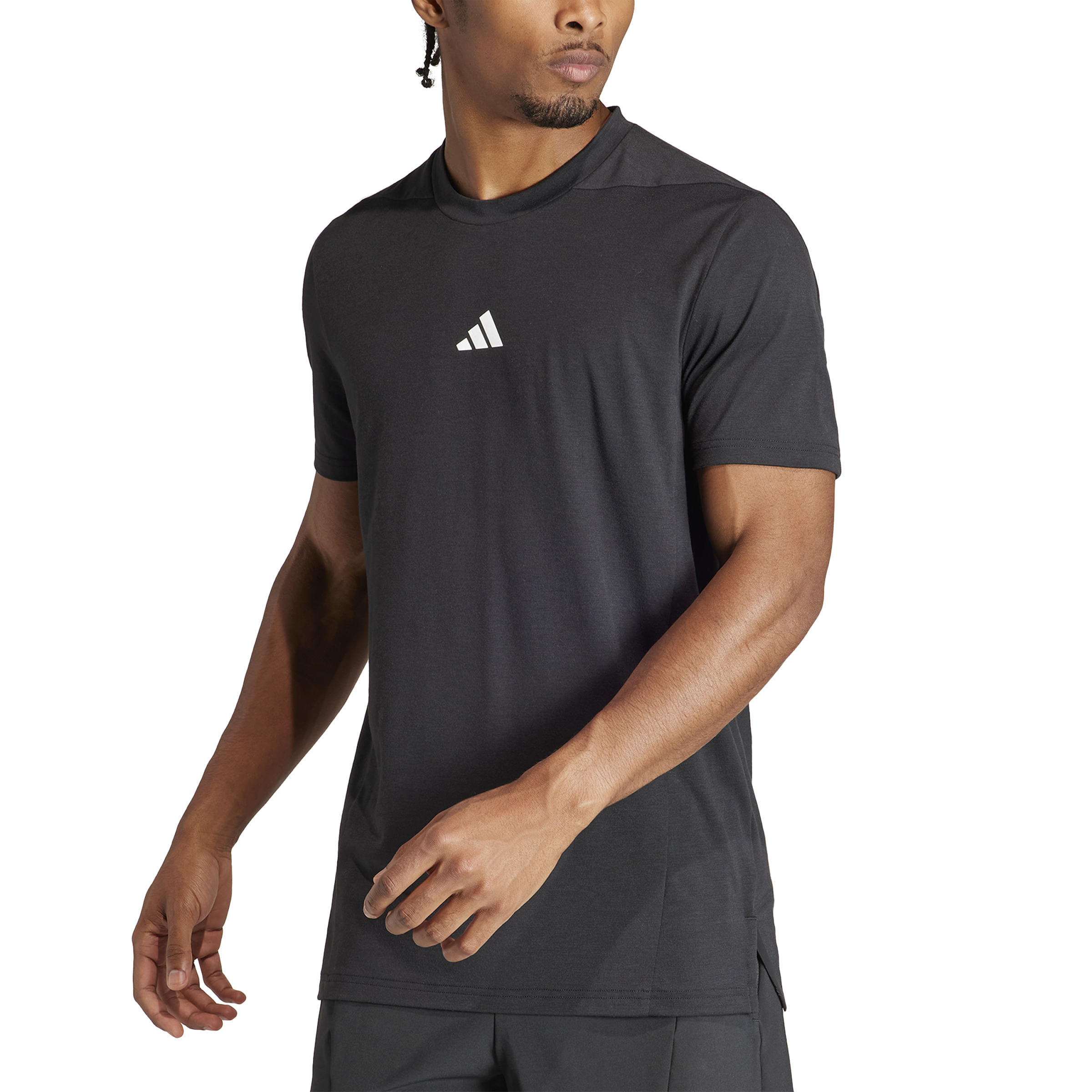 Adidas D4T Tee Camiseta Manga Corta negro de hombre para entrenamiento