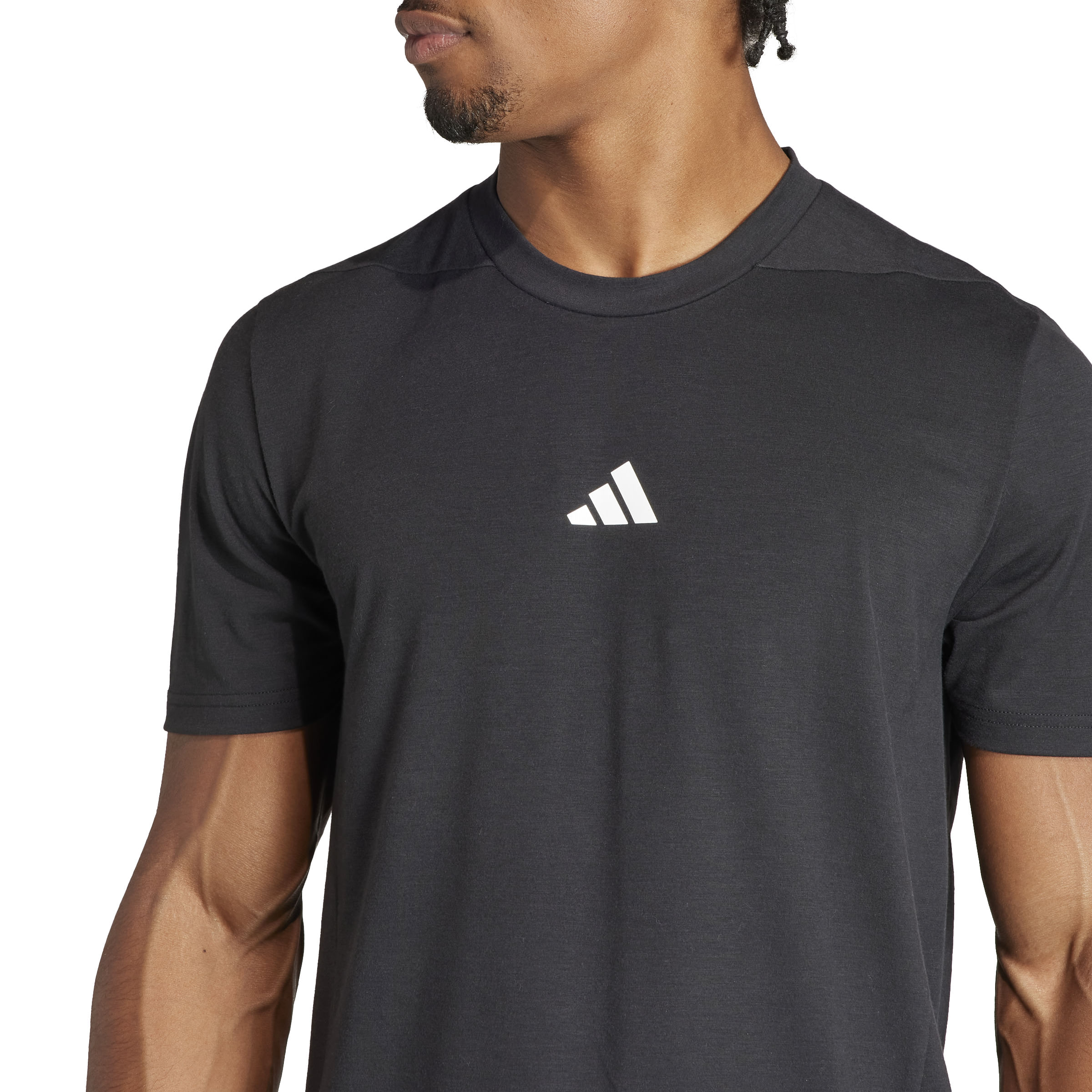 Adidas D4T Tee Camiseta Manga Corta negro de hombre para entrenamiento