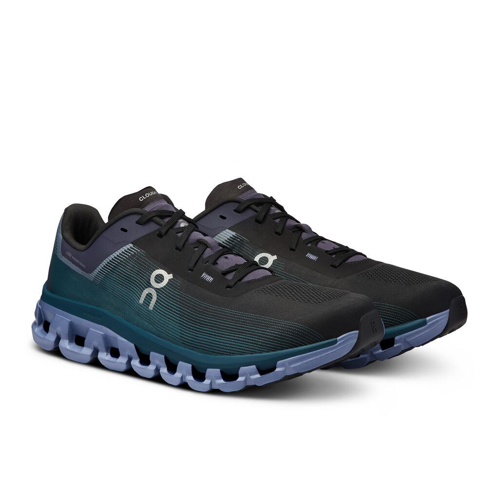 On Cloudflow 4 Tenis gris de hombre para correr